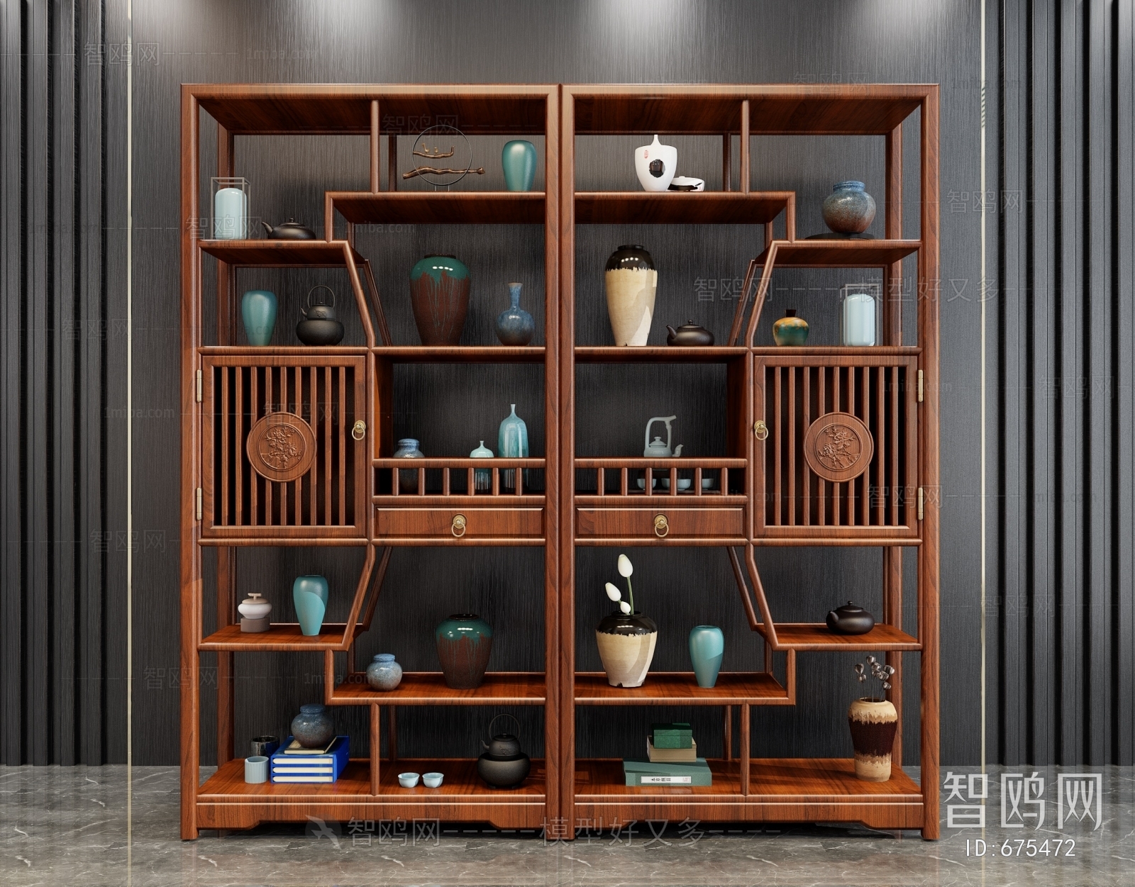 New Chinese Style Antique Rack