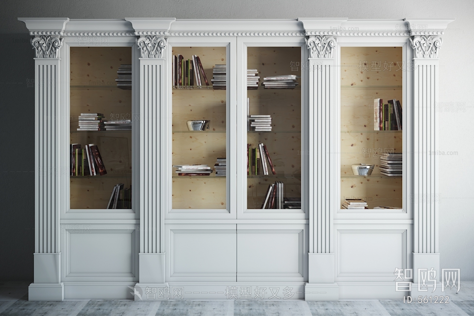 European Style Bookcase