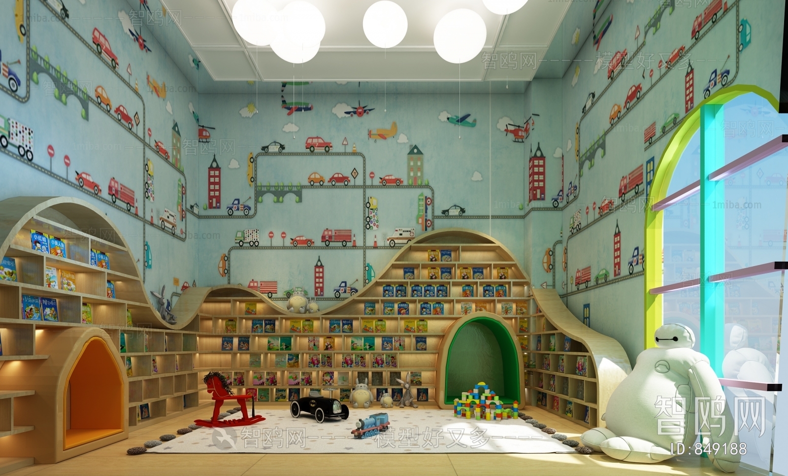 Modern Children's Playroom