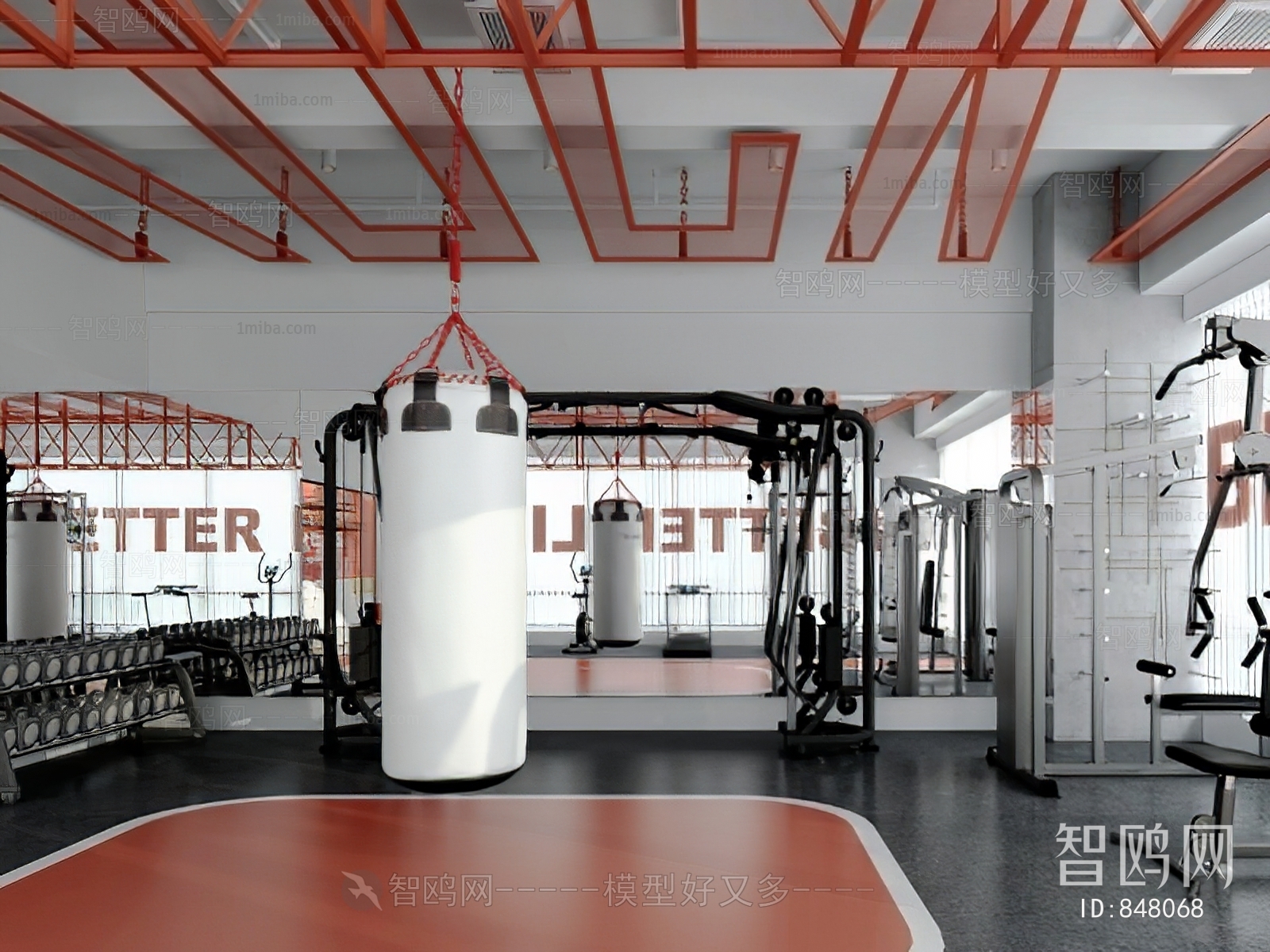 Industrial Style Gym