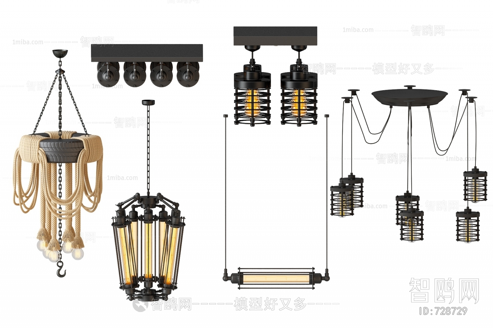 Industrial Style Droplight