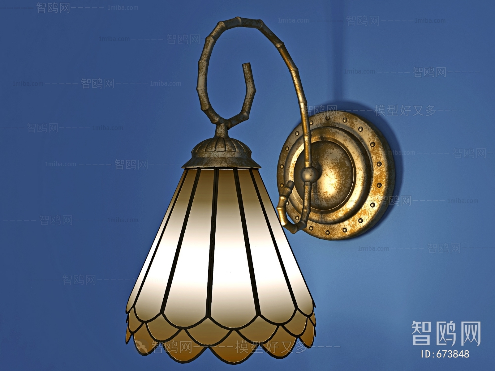 Simple European Style Wall Lamp