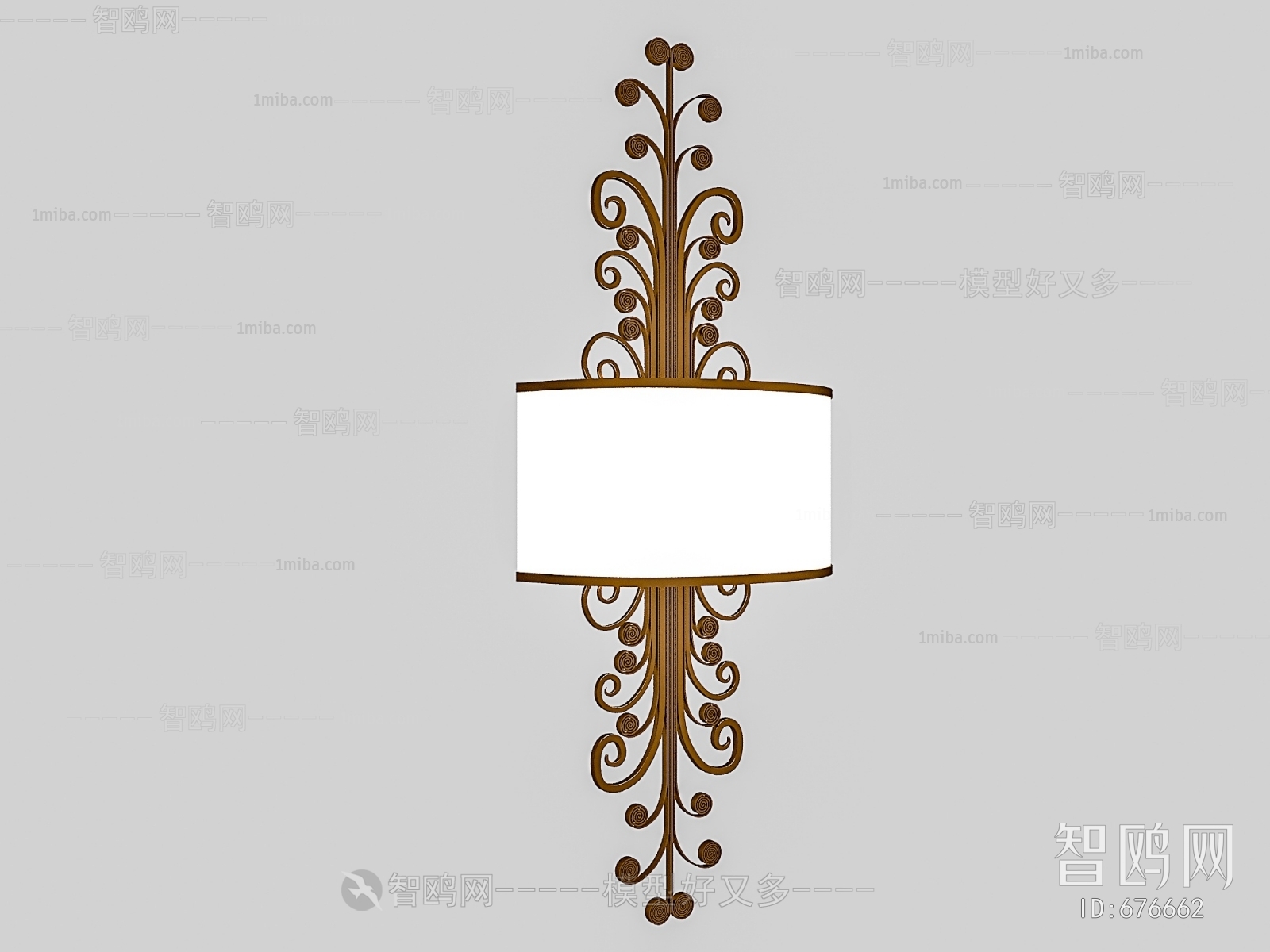 Simple European Style Wall Lamp