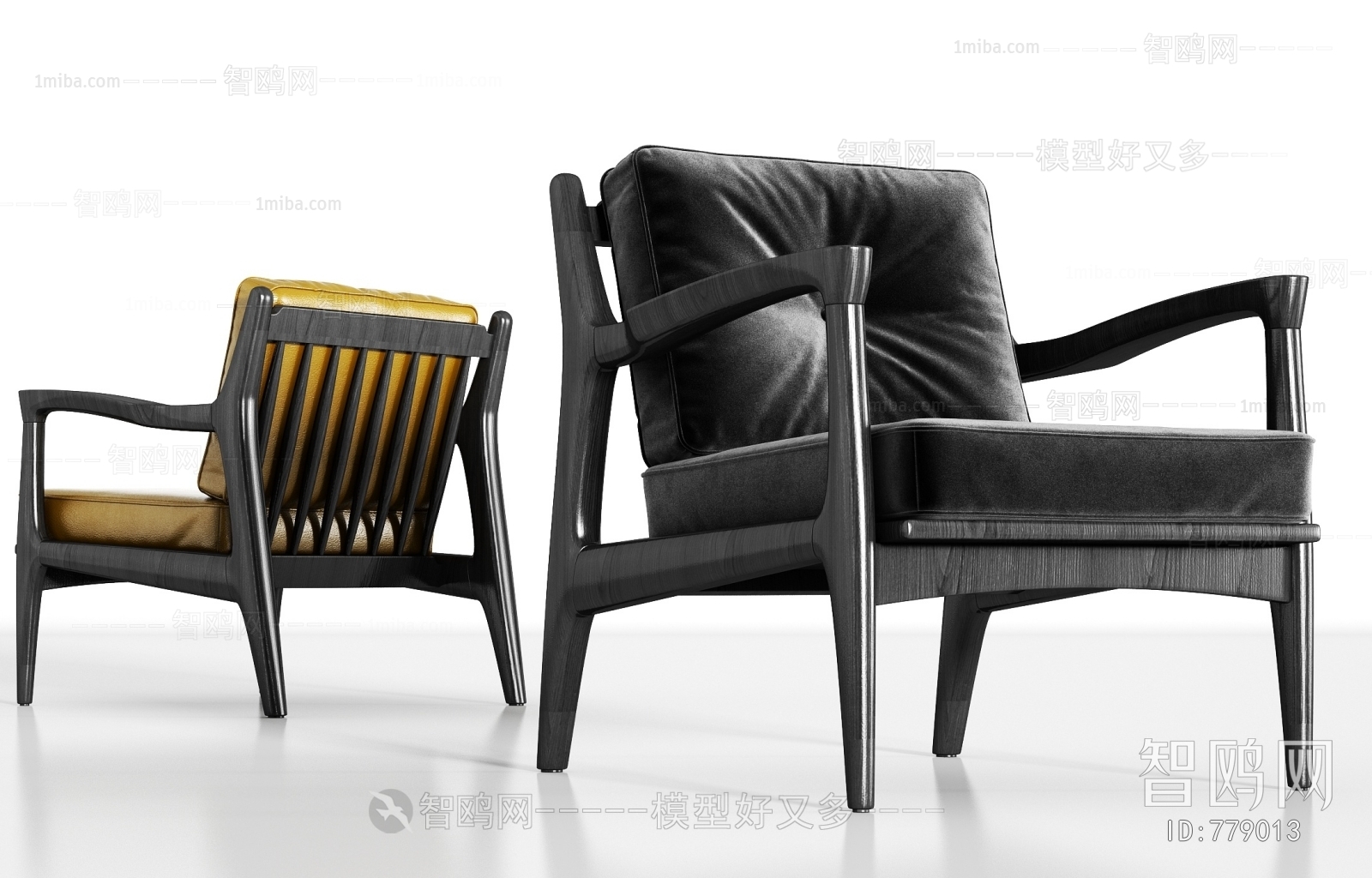 New Chinese Style Single Chair