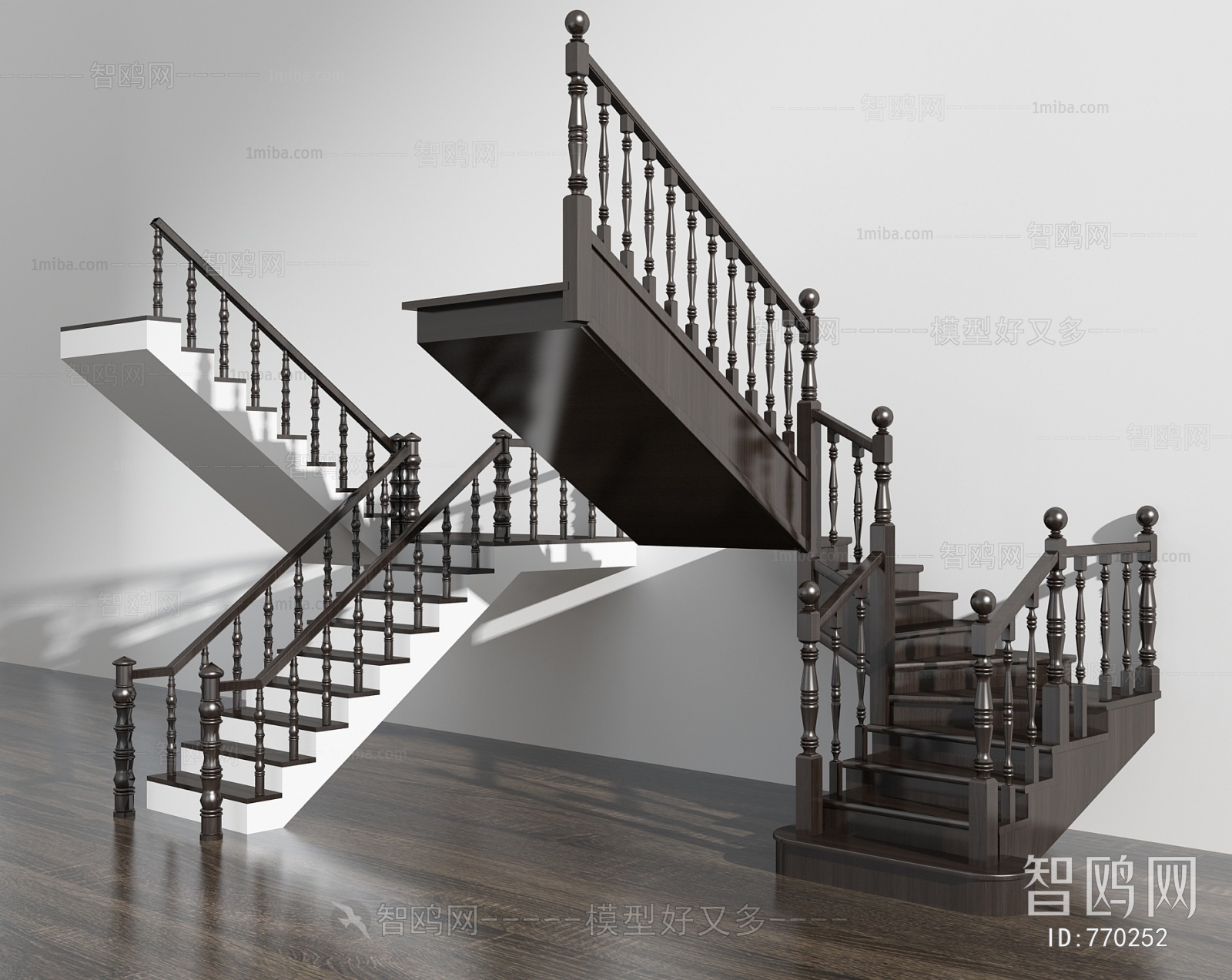 Simple European Style Stair Balustrade/elevator