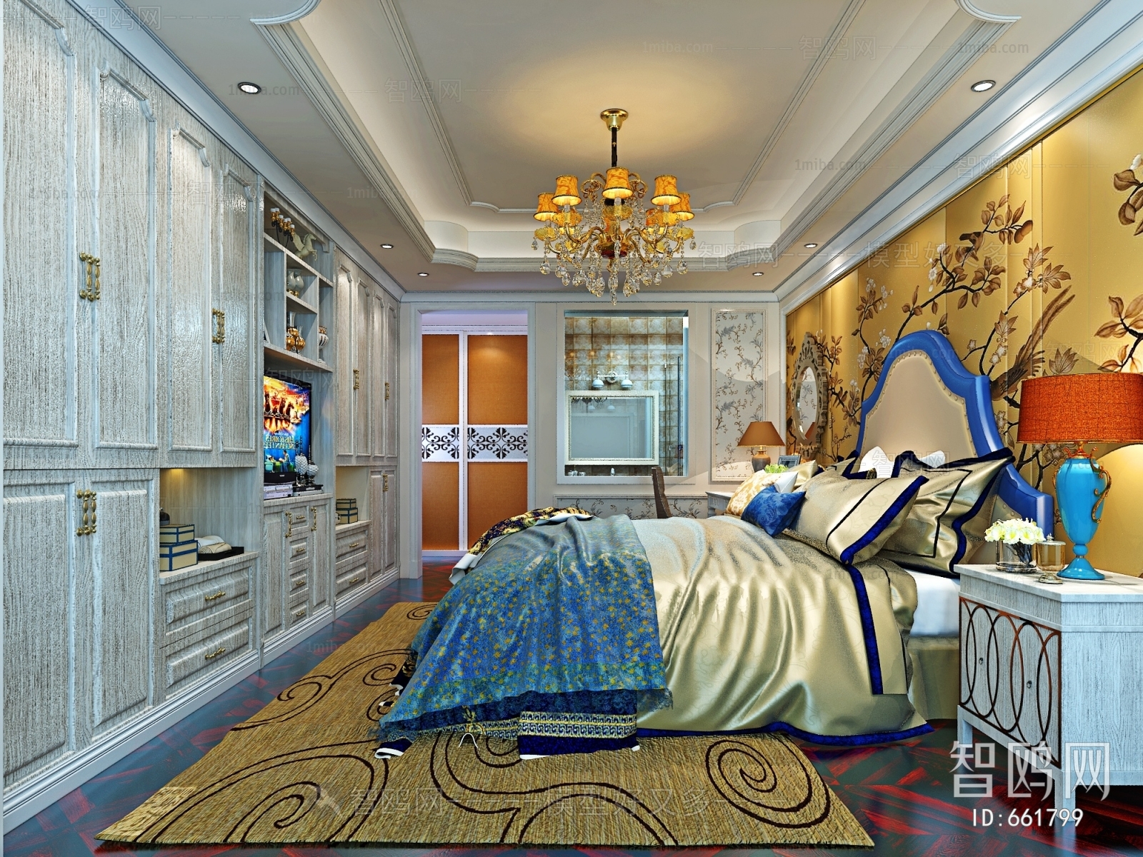 European Style Bedroom