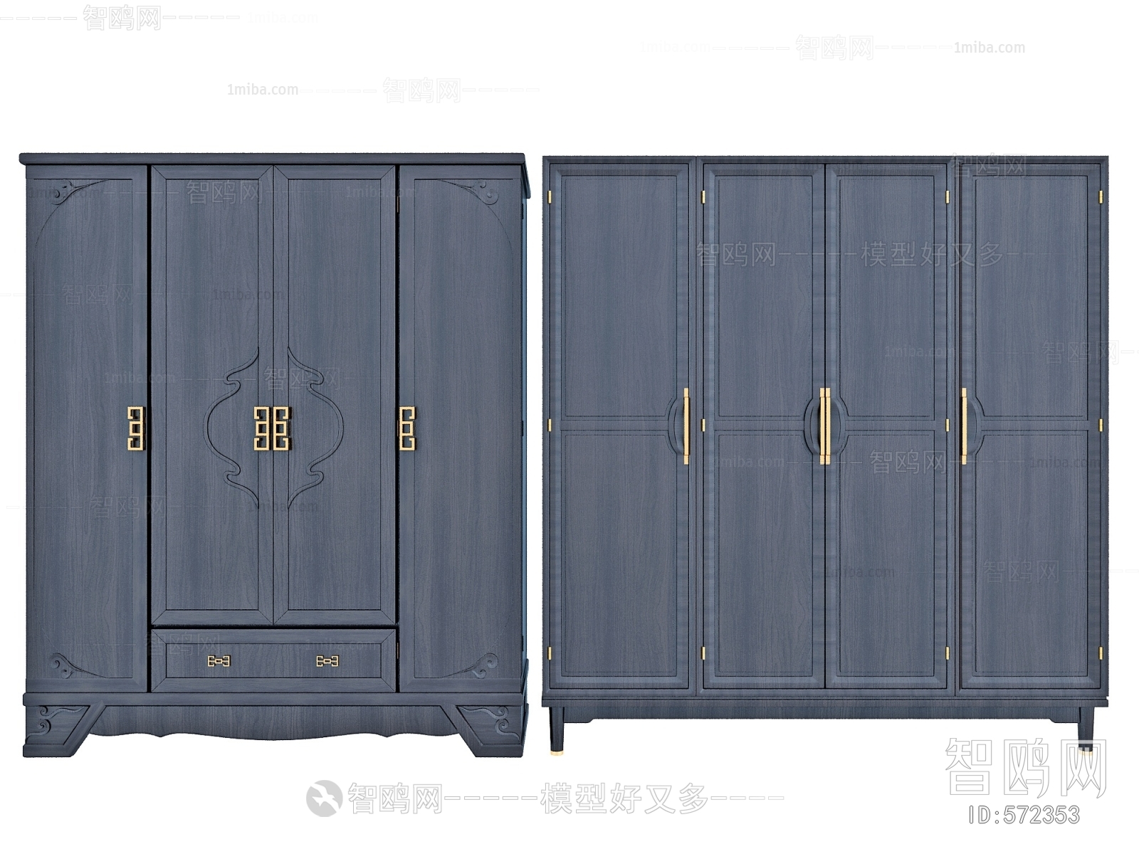 New Chinese Style The Wardrobe