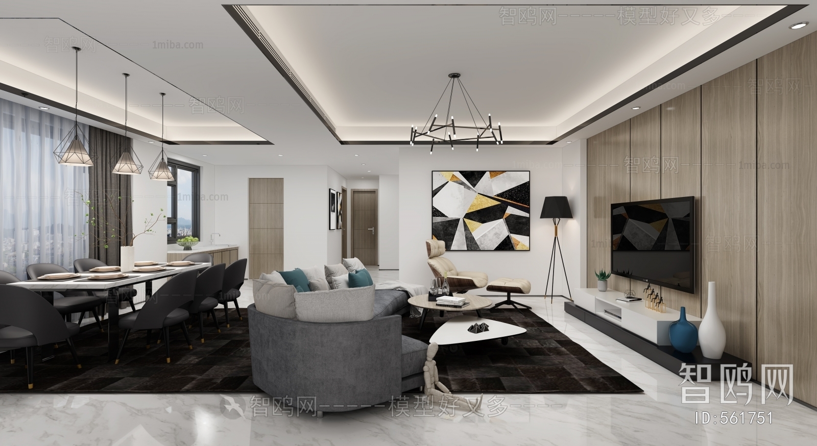 Modern A Living Room