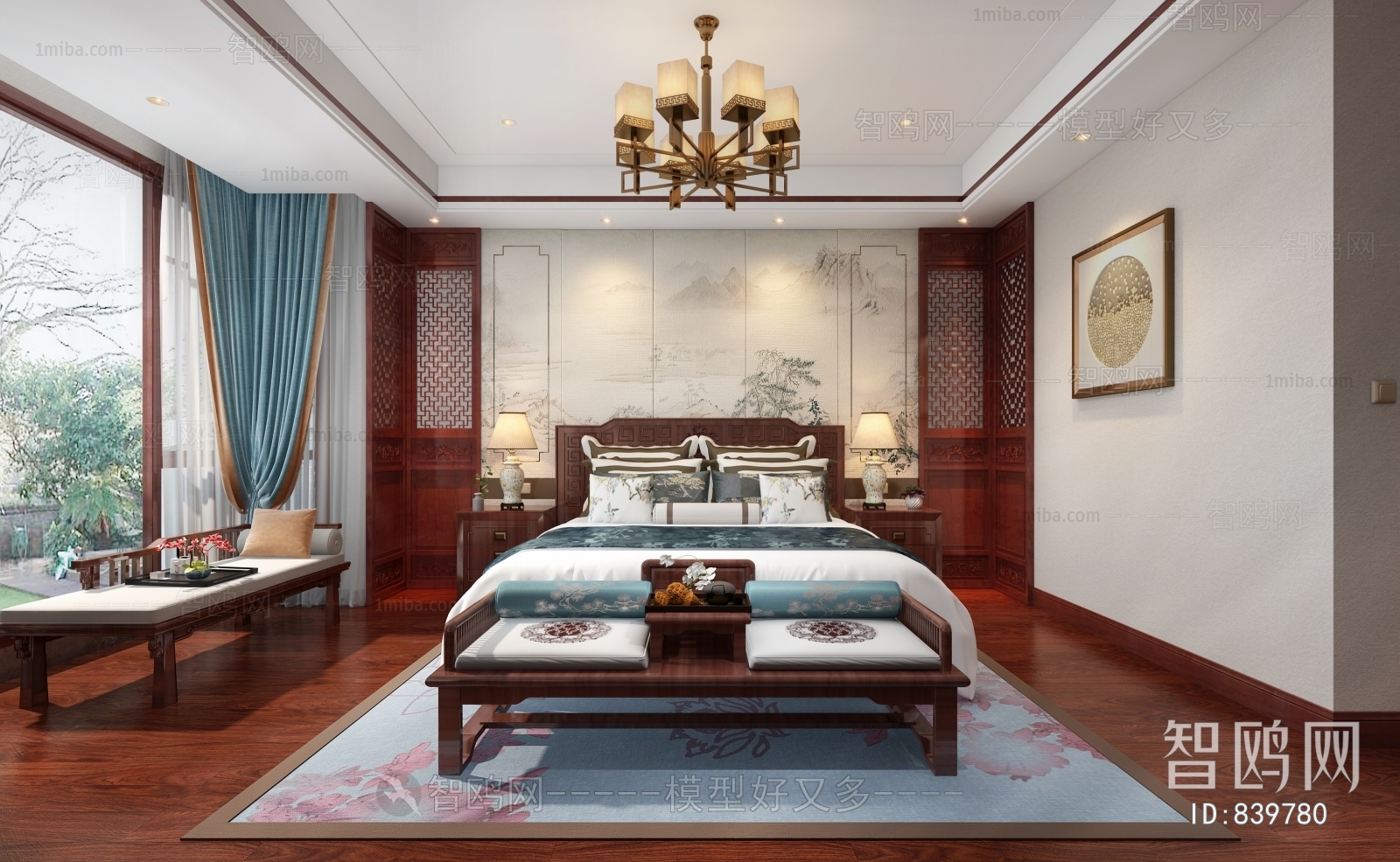 Chinese Style Bedroom