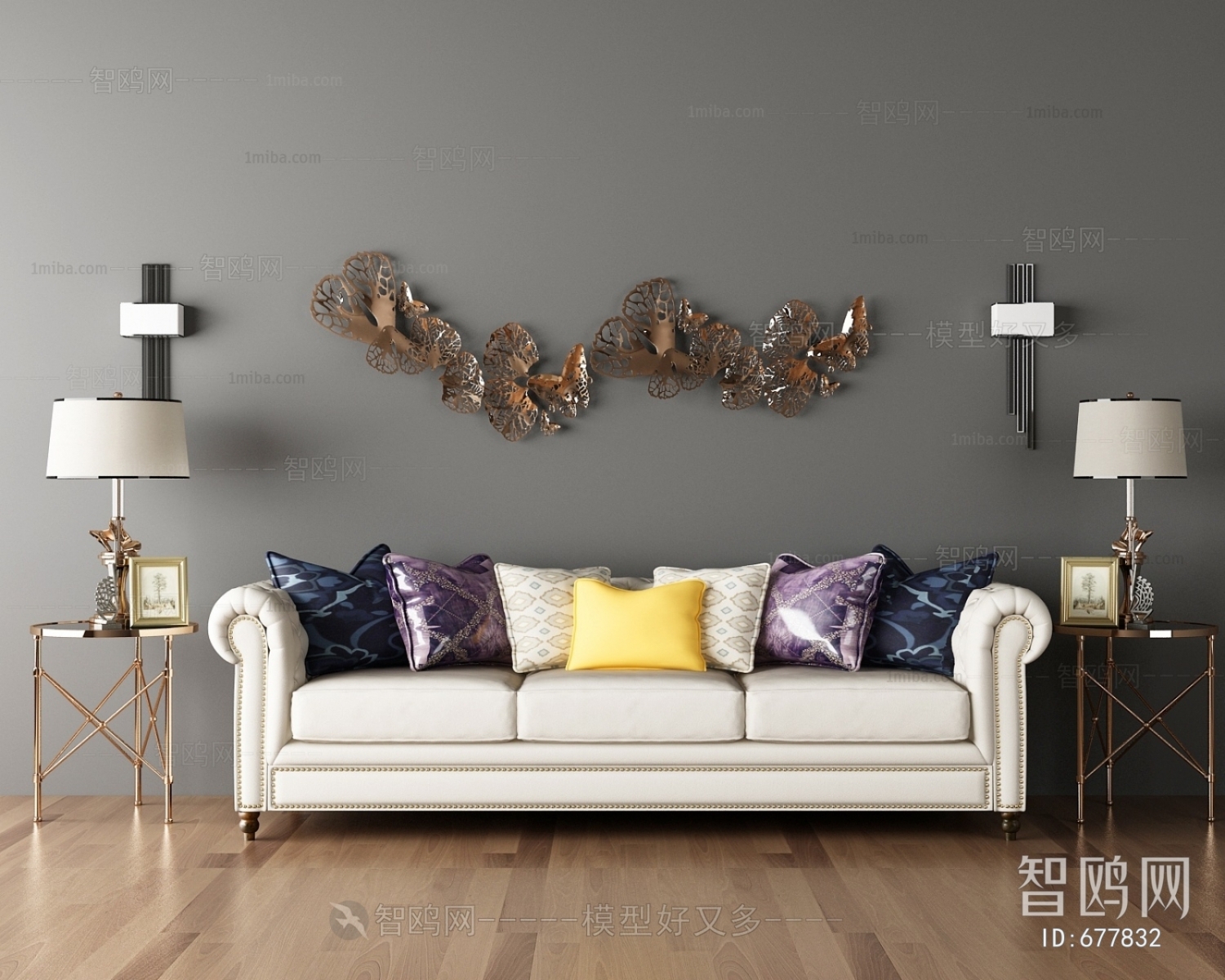 Simple European Style Sofa Combination