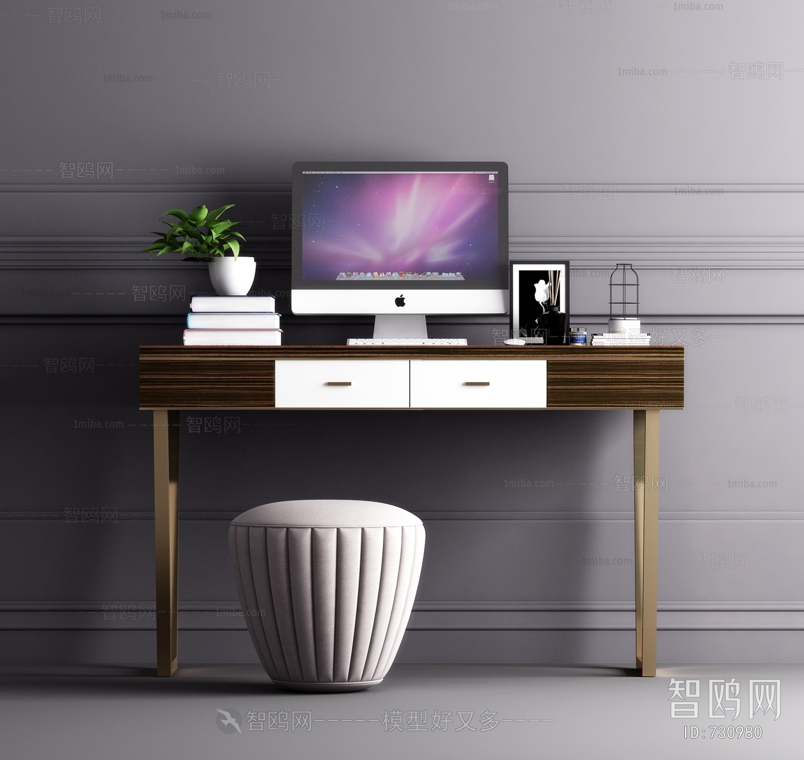 Modern Computer Desk And Chair