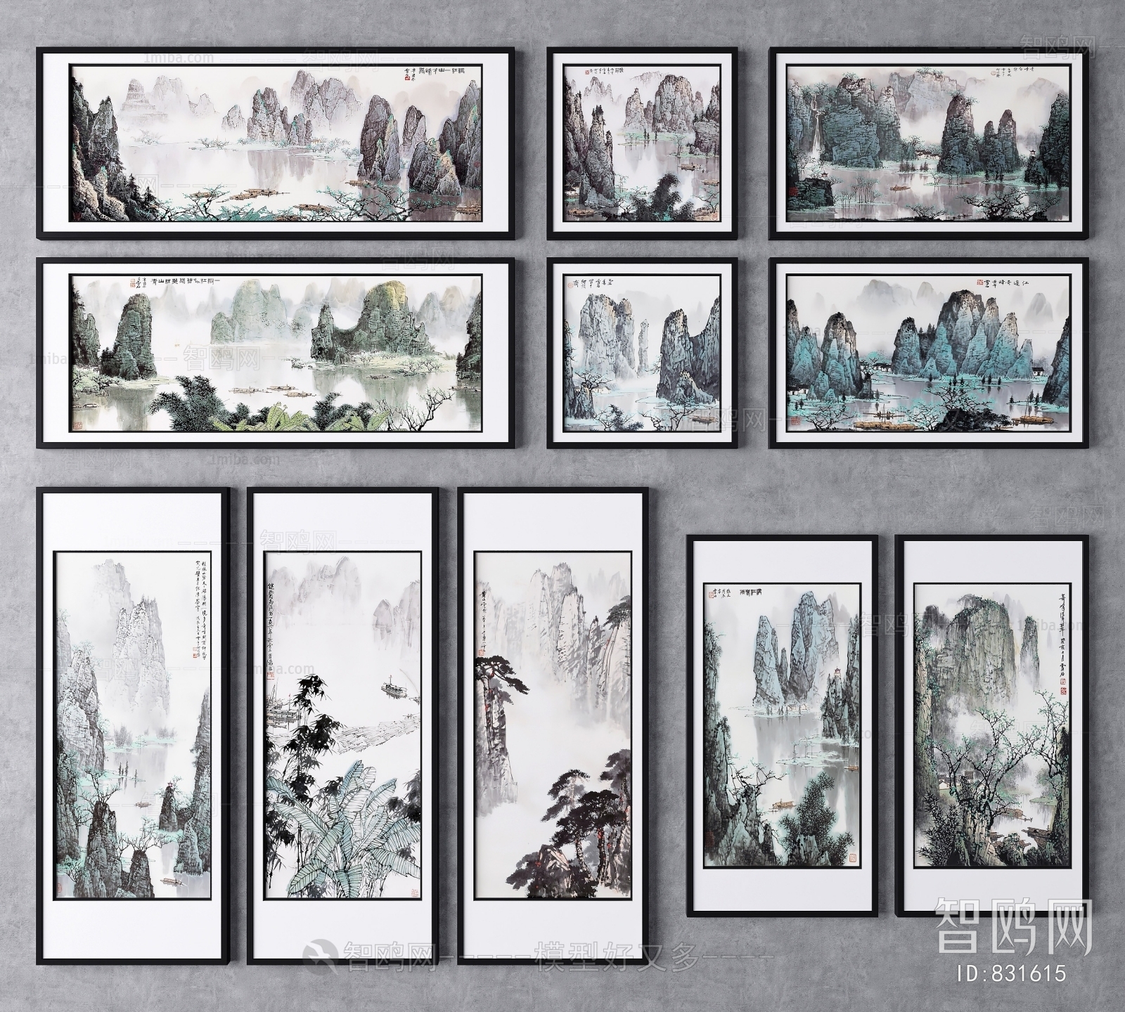 New Chinese Style Painting