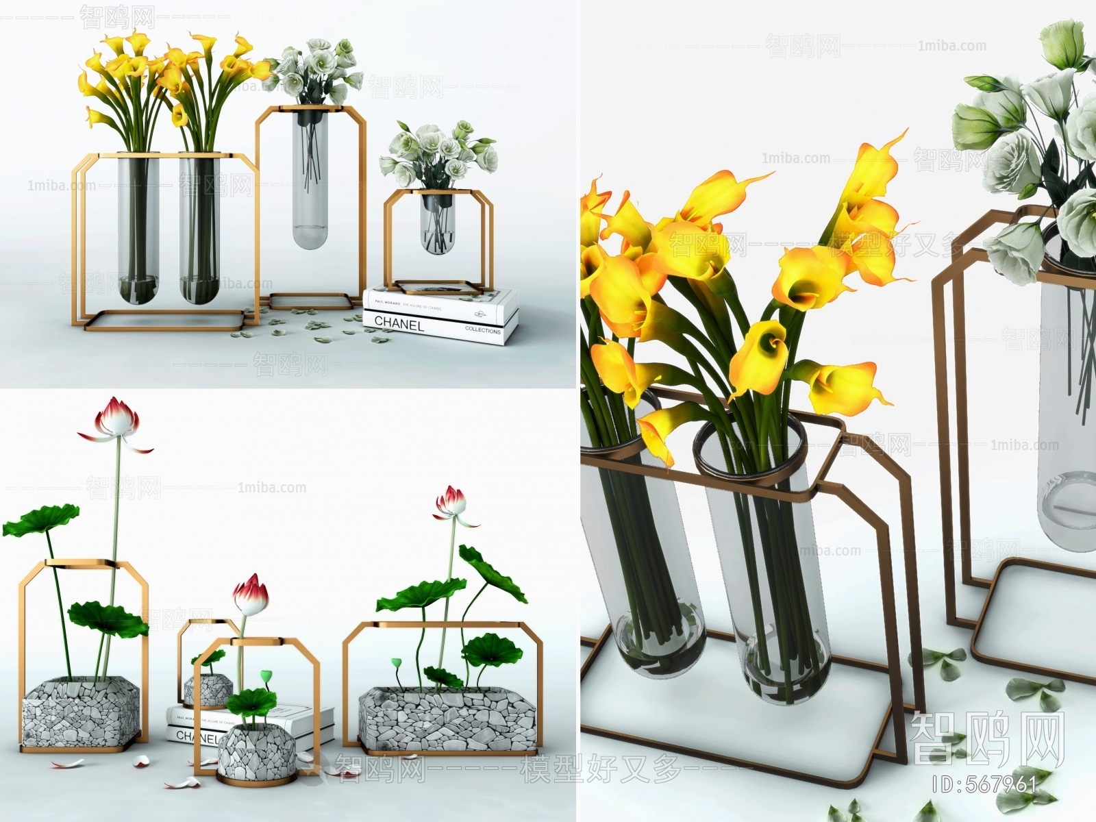 Simple European Style Decorative Set