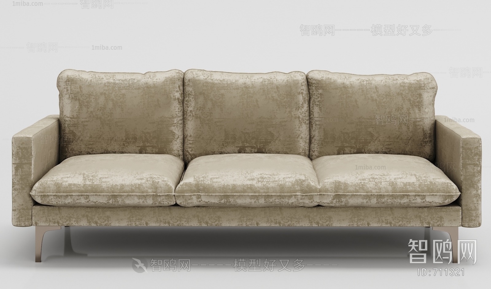 Modern Three-seat Sofa