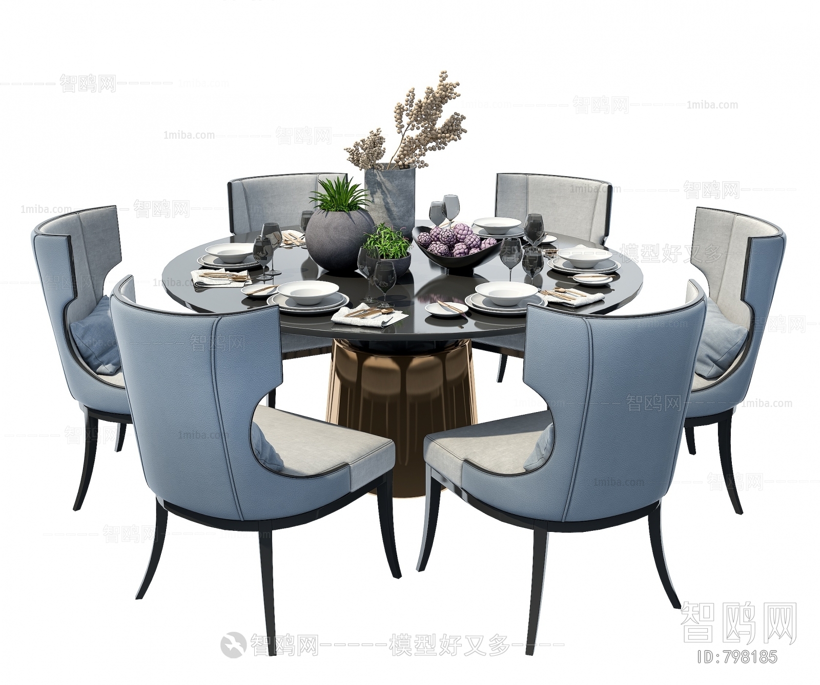 New Chinese Style Dining Table And Chairs