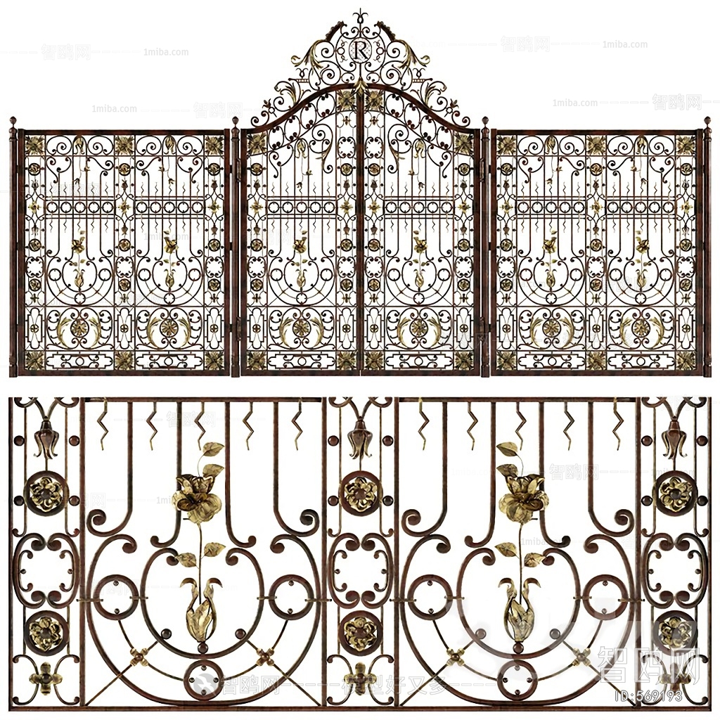 Simple European Style Gate