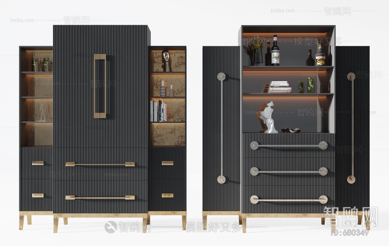 Modern Decorative Cabinet