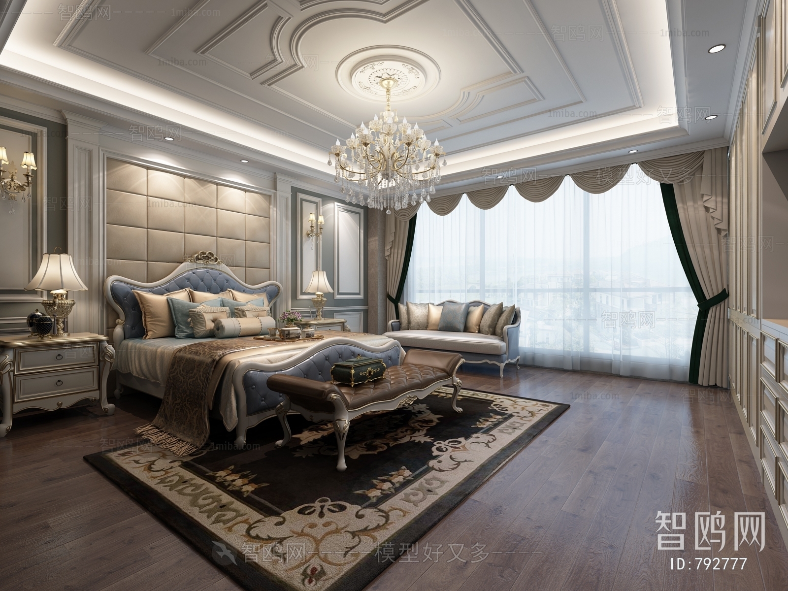 European Style Bedroom