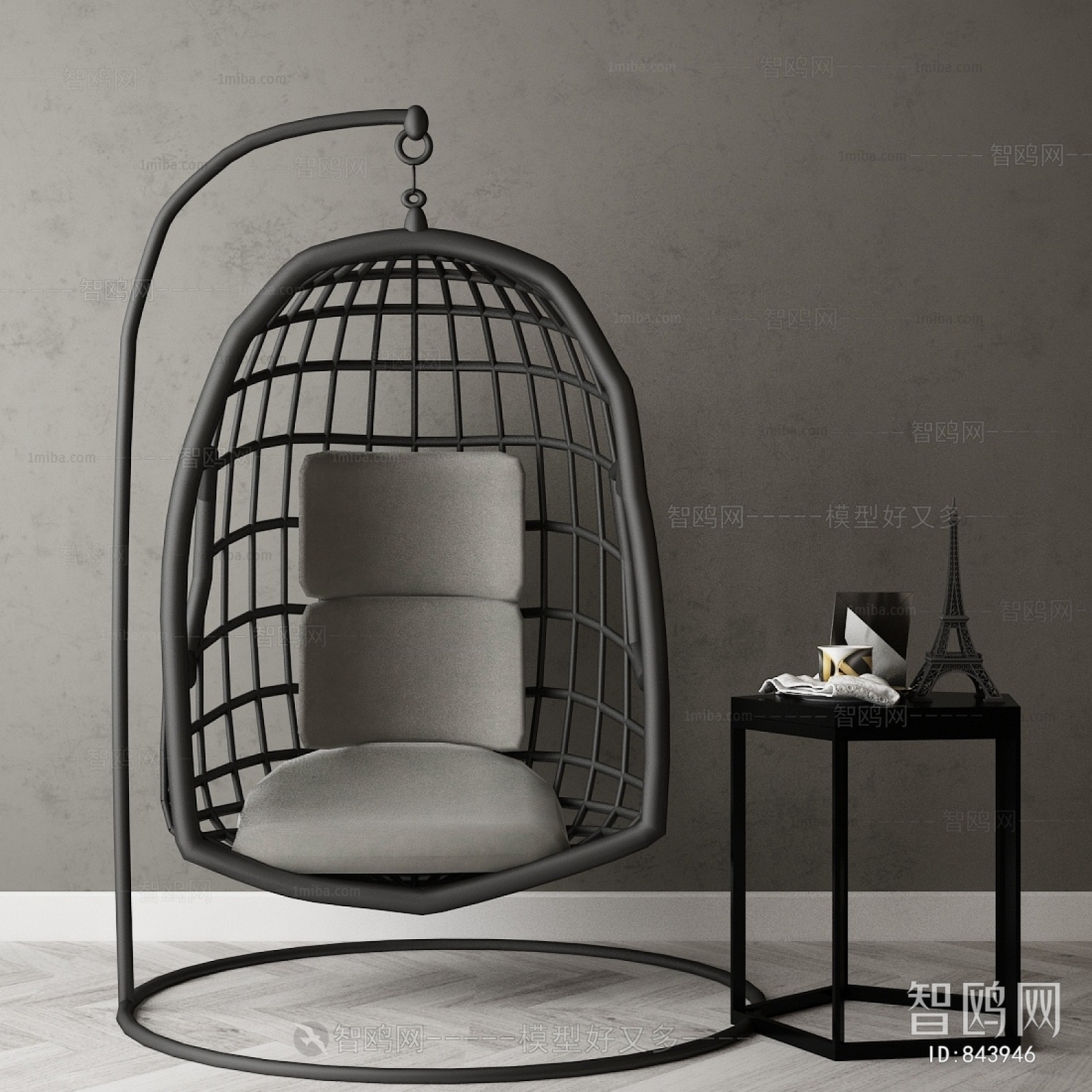 Industrial Style Hanging Chair