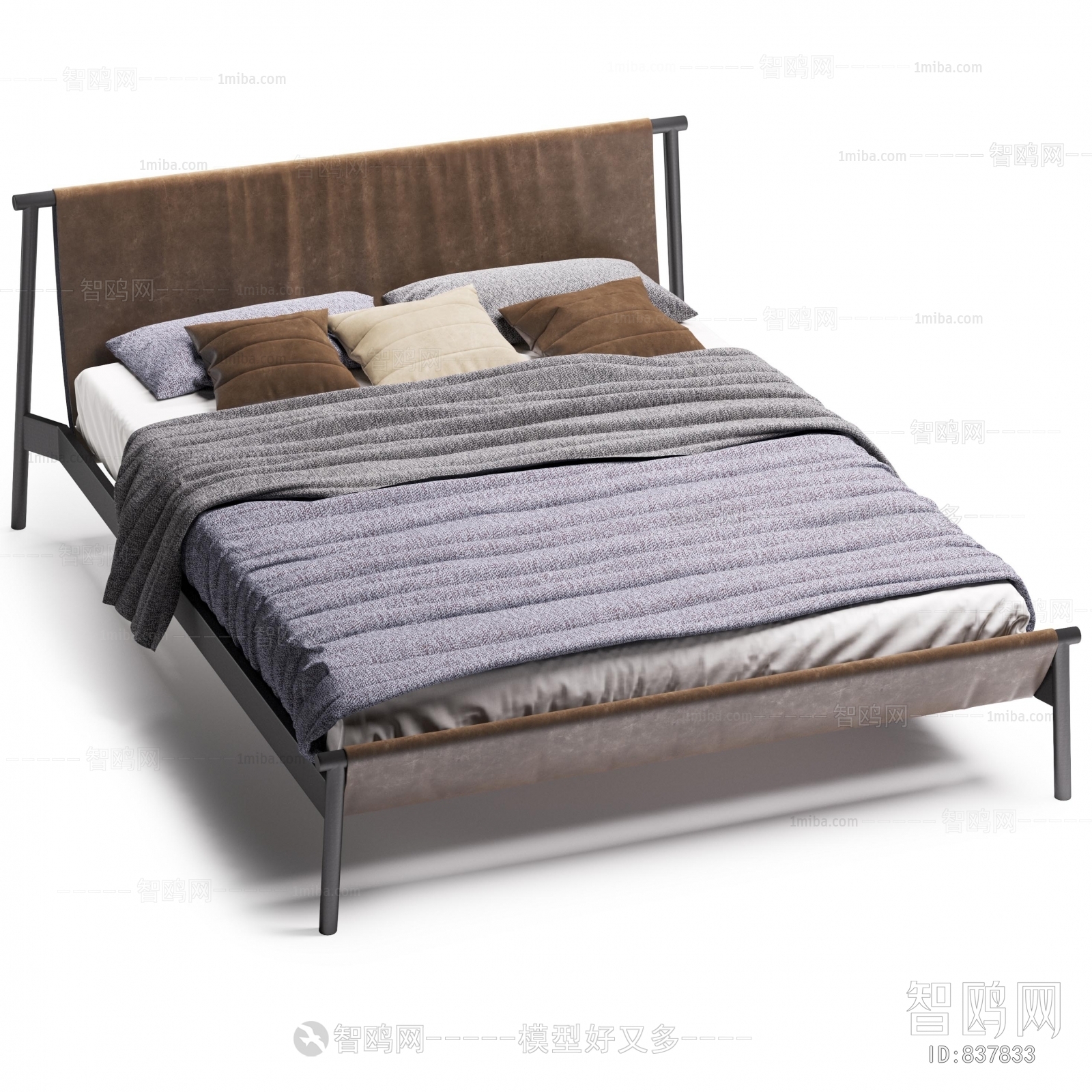 Nordic Style Double Bed