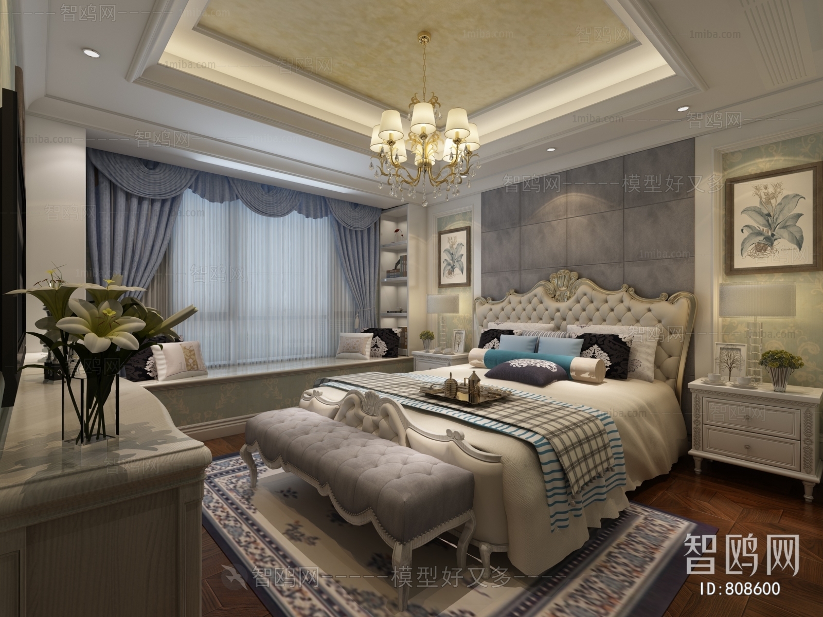 European Style Bedroom