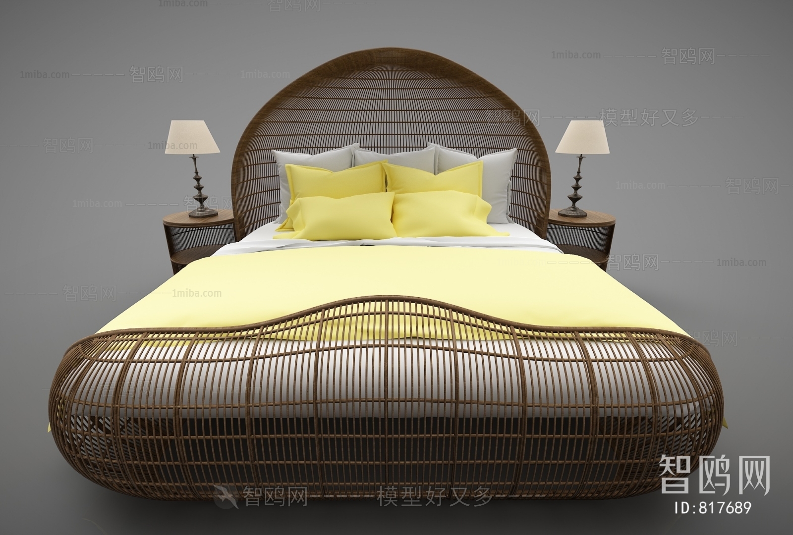 Modern Double Bed