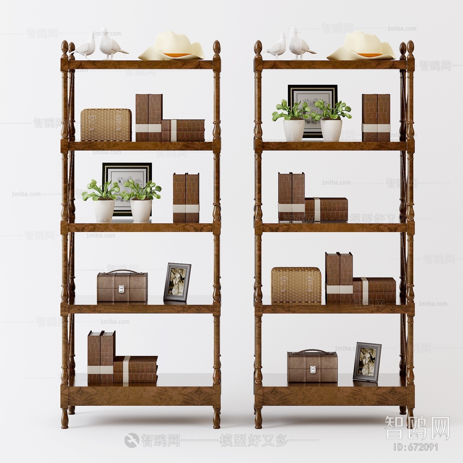 Classical Style Shelving