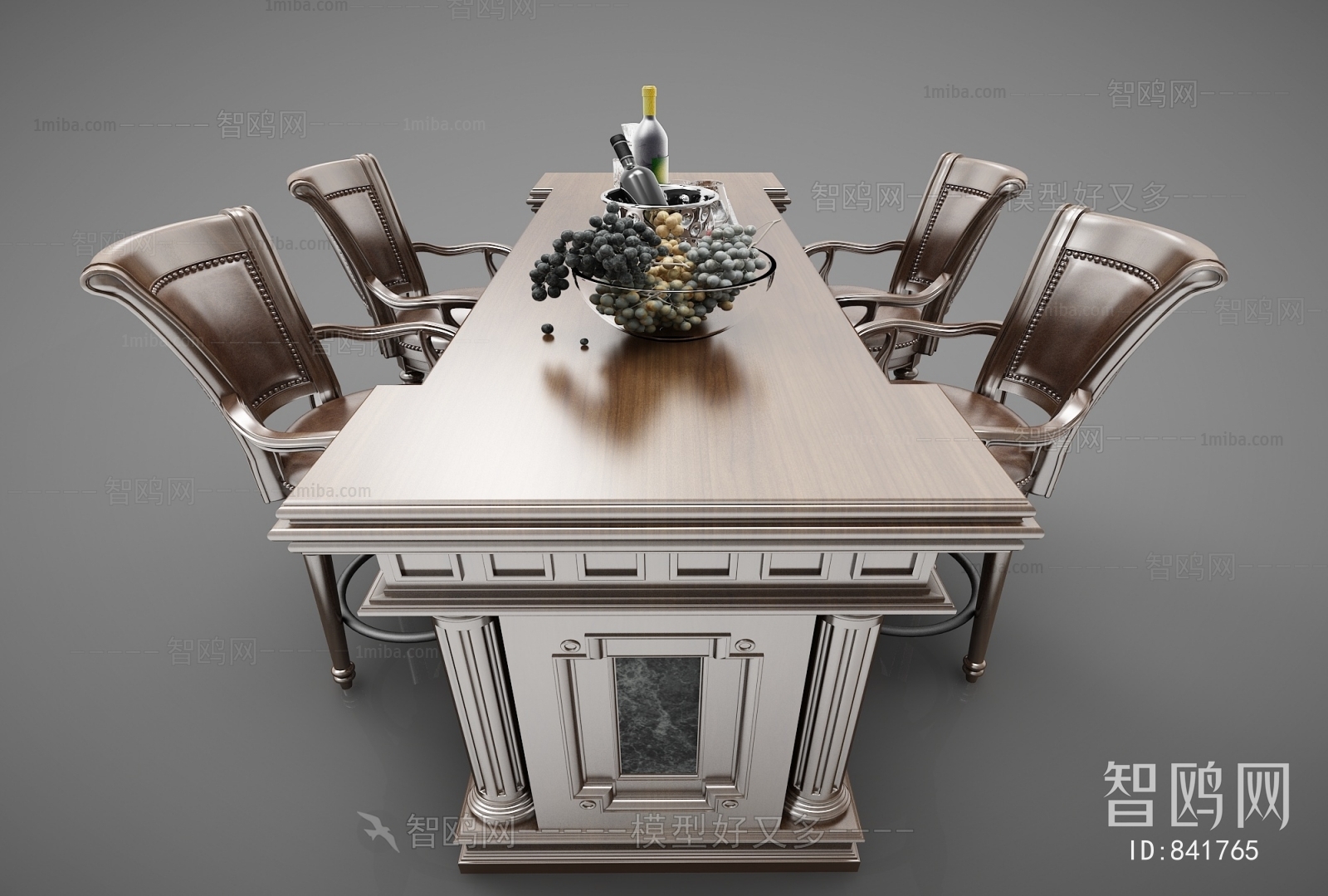 American Style Dining Table And Chairs