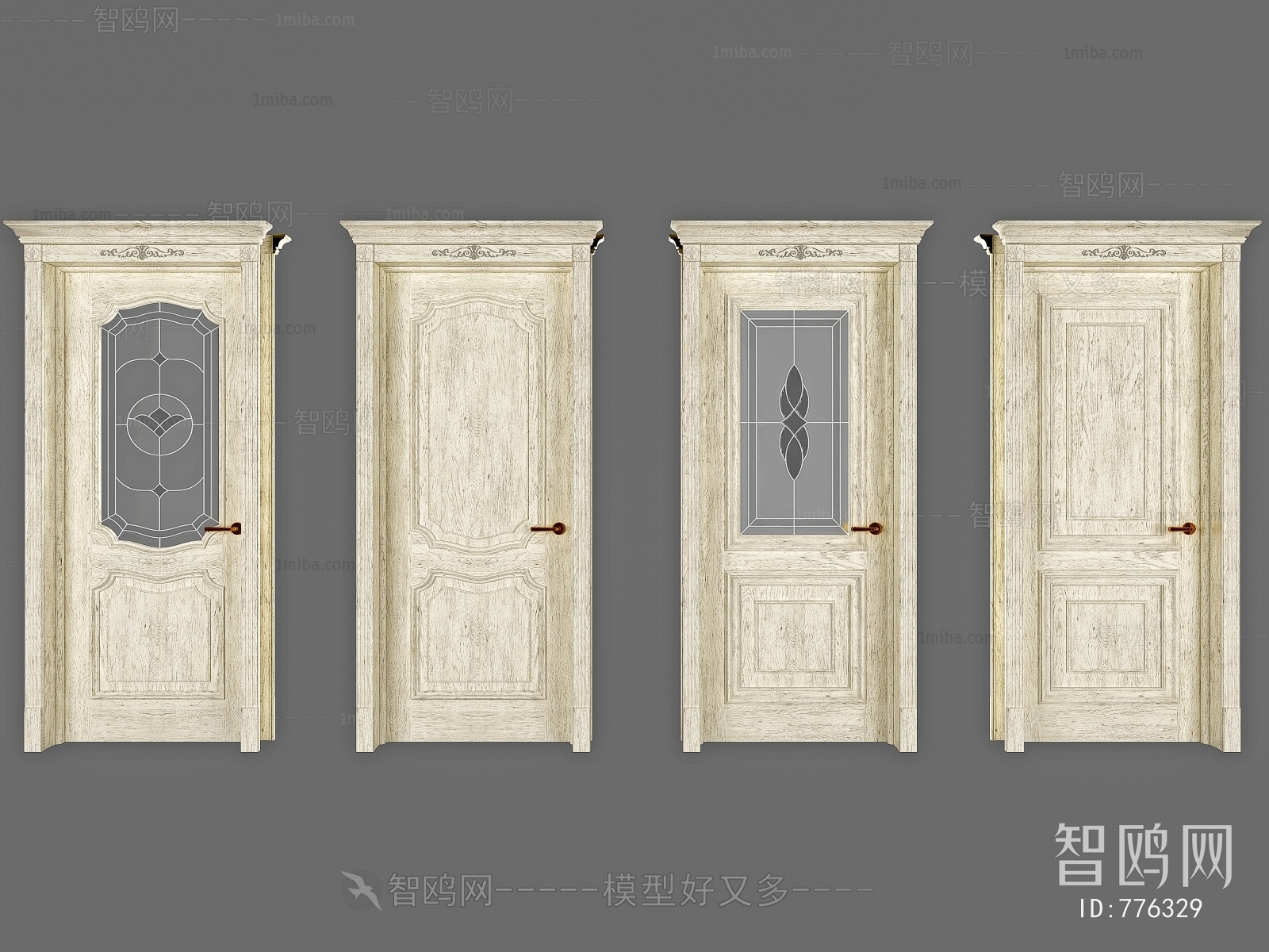 Simple European Style Door