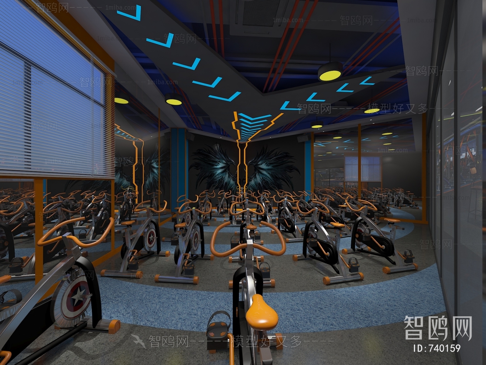 Industrial Style Gym