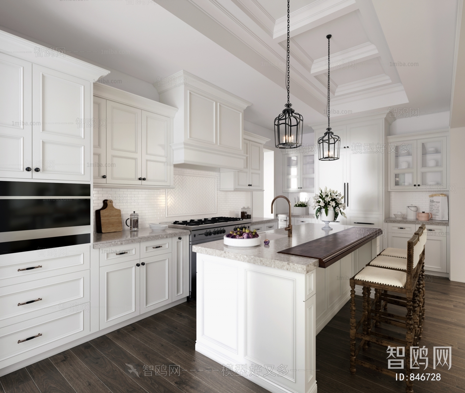 American Style Open Kitchen