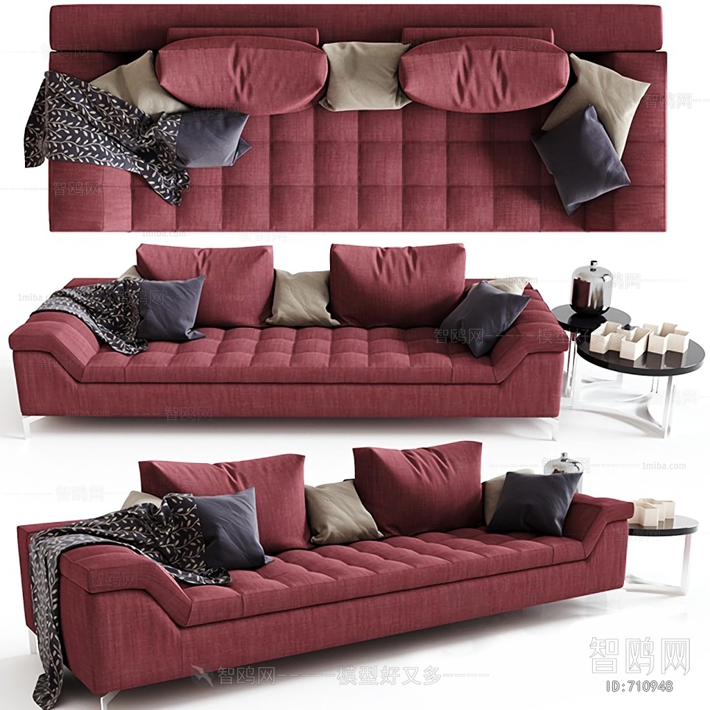 Modern Three-seat Sofa