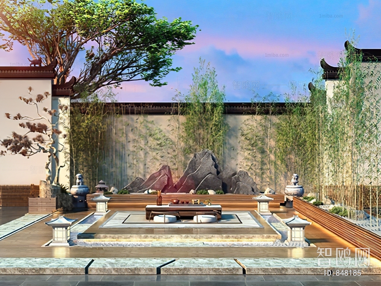 New Chinese Style Garden