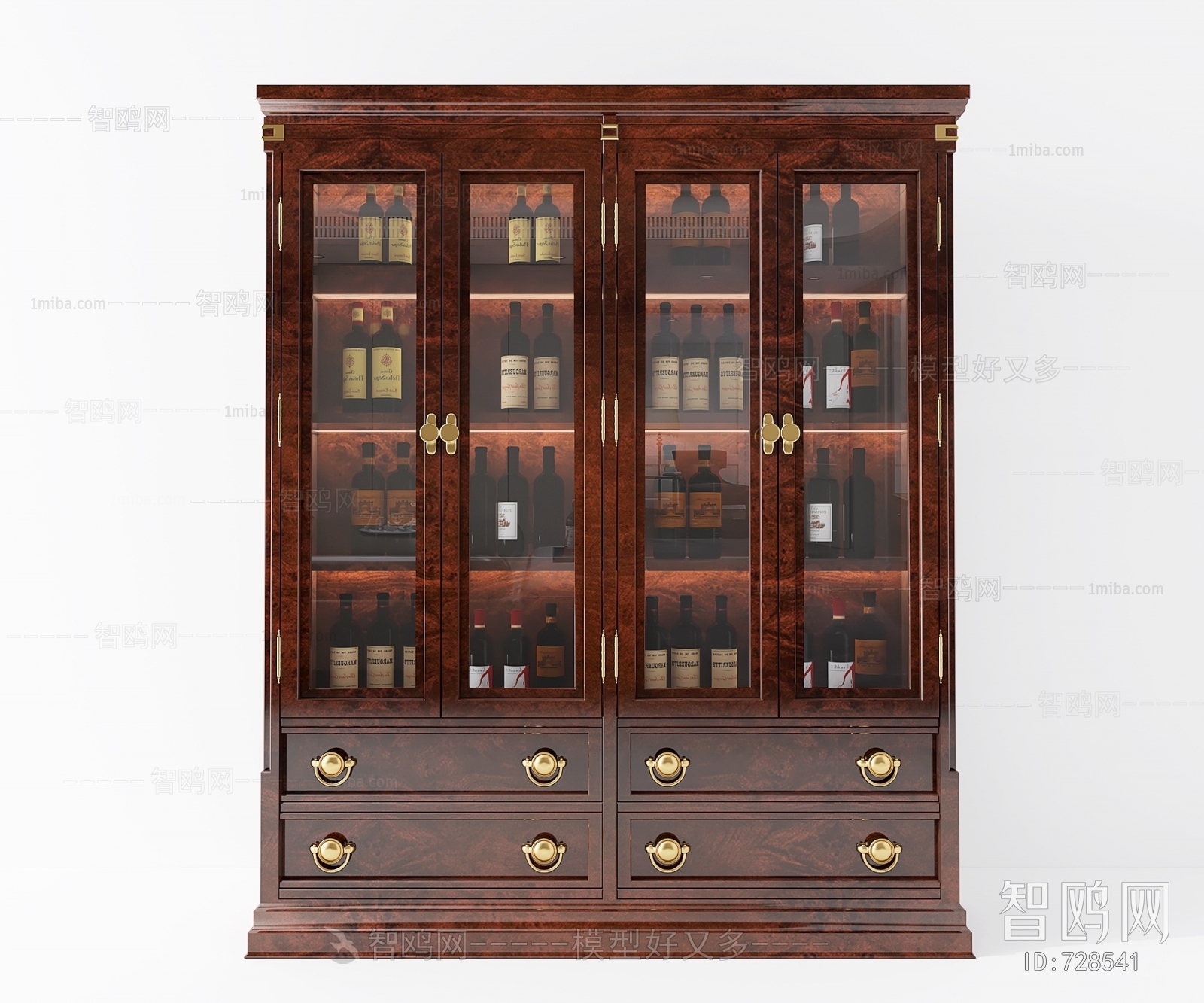 American Style Wine Cabinet