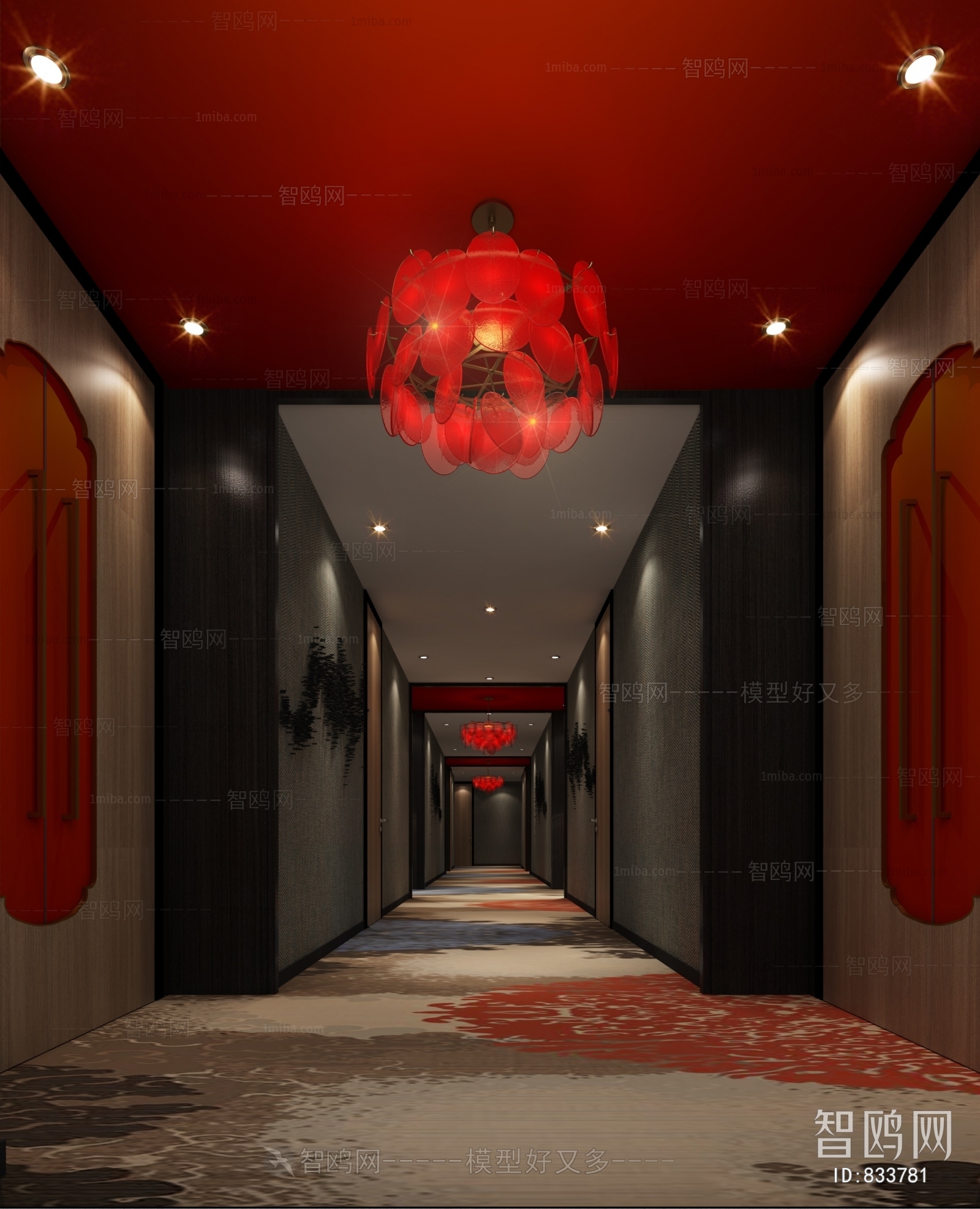 New Chinese Style Corridor