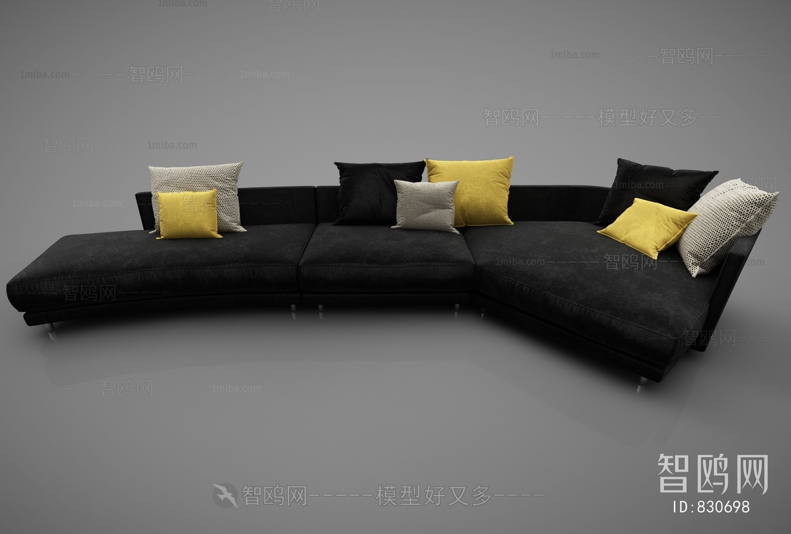 Modern Multi Person Sofa