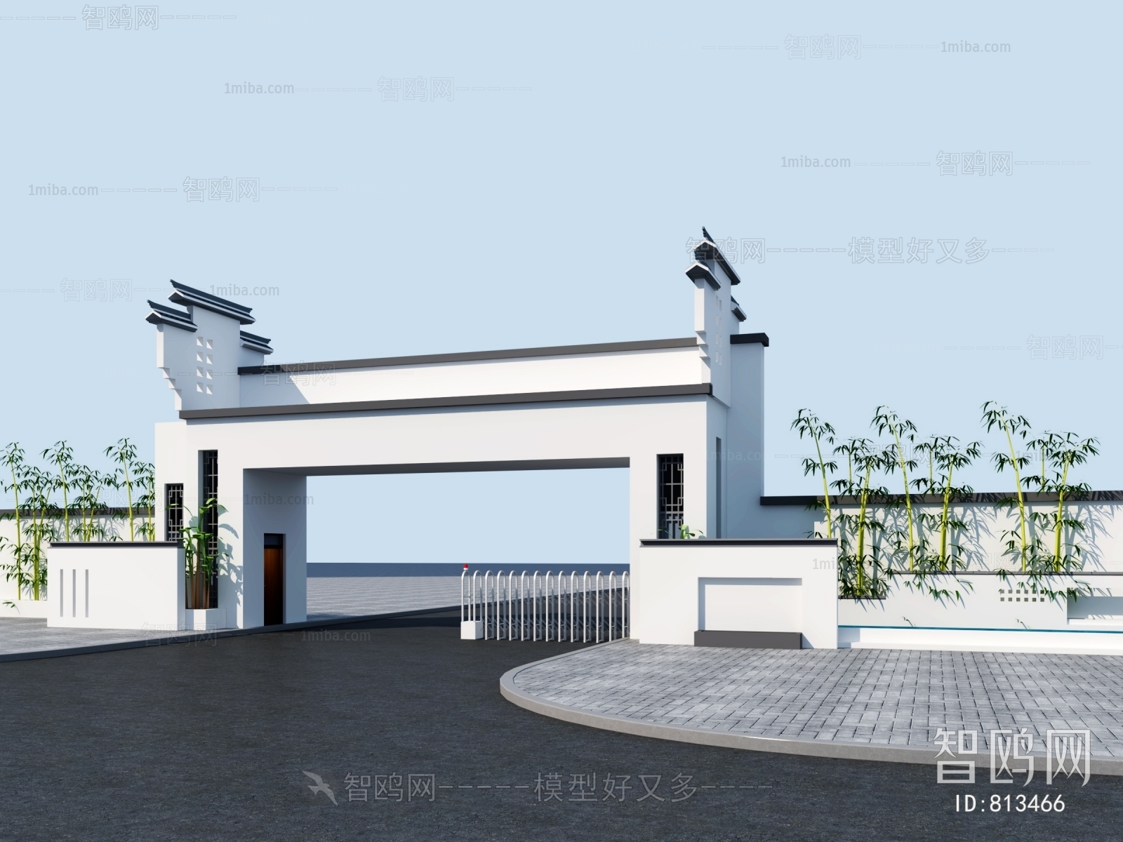 New Chinese Style Facade Element