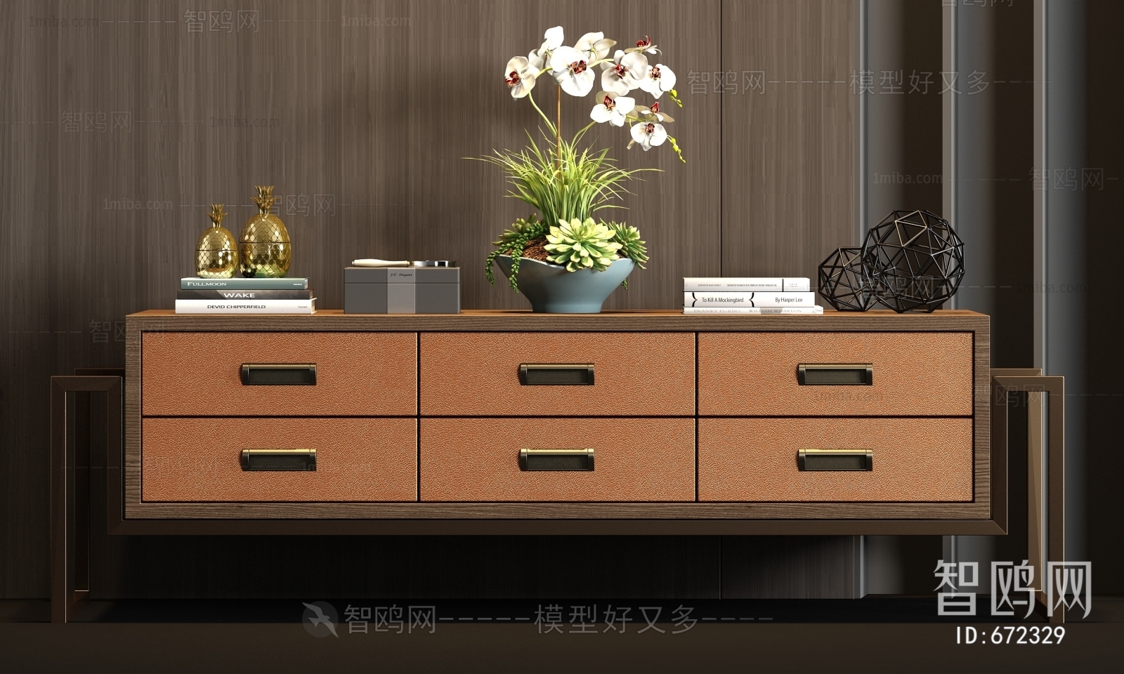 New Chinese Style TV Cabinet