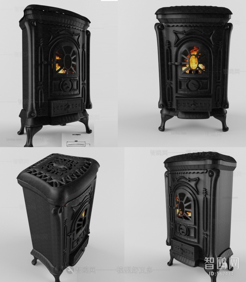 European Style Fireplace