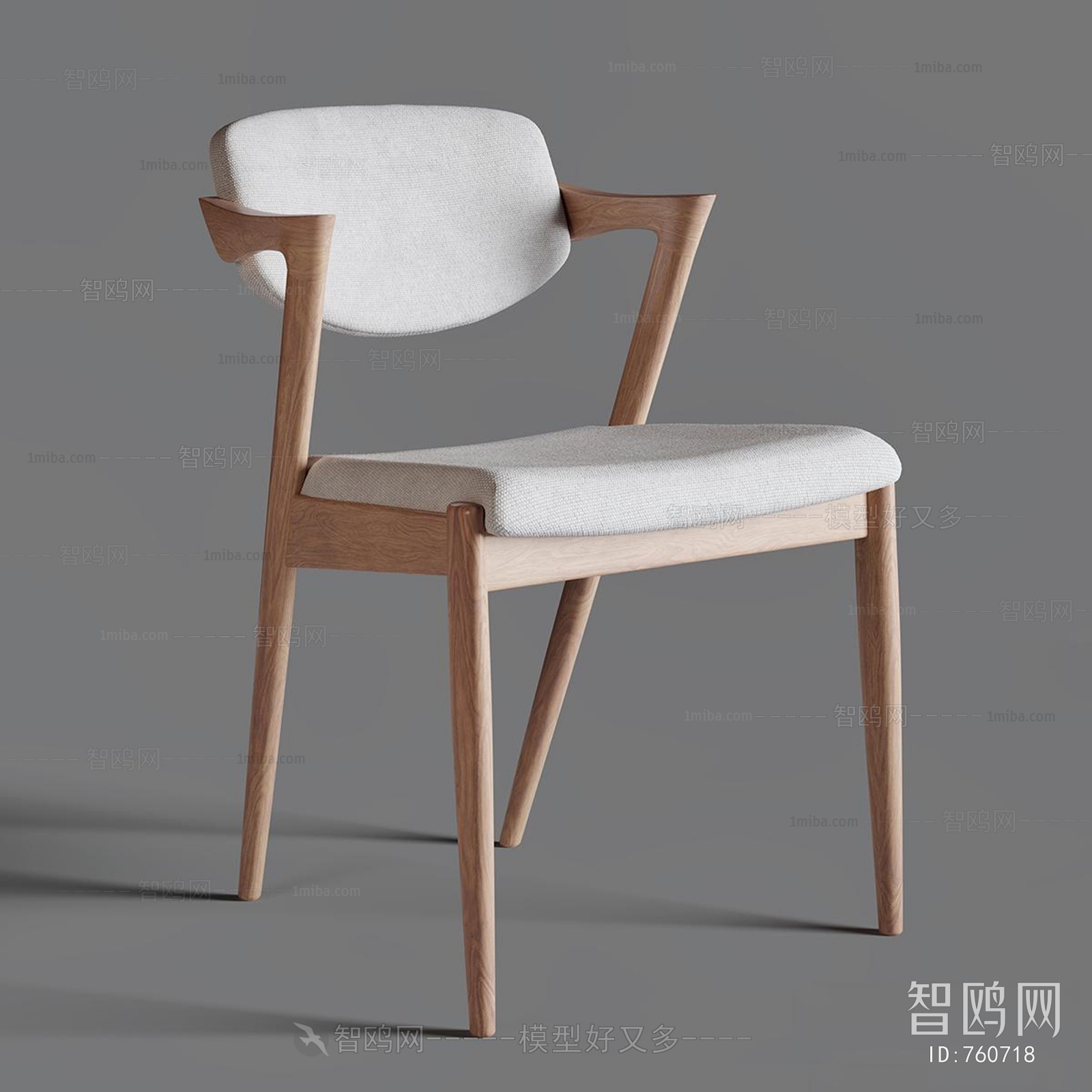 Nordic Style Single Chair