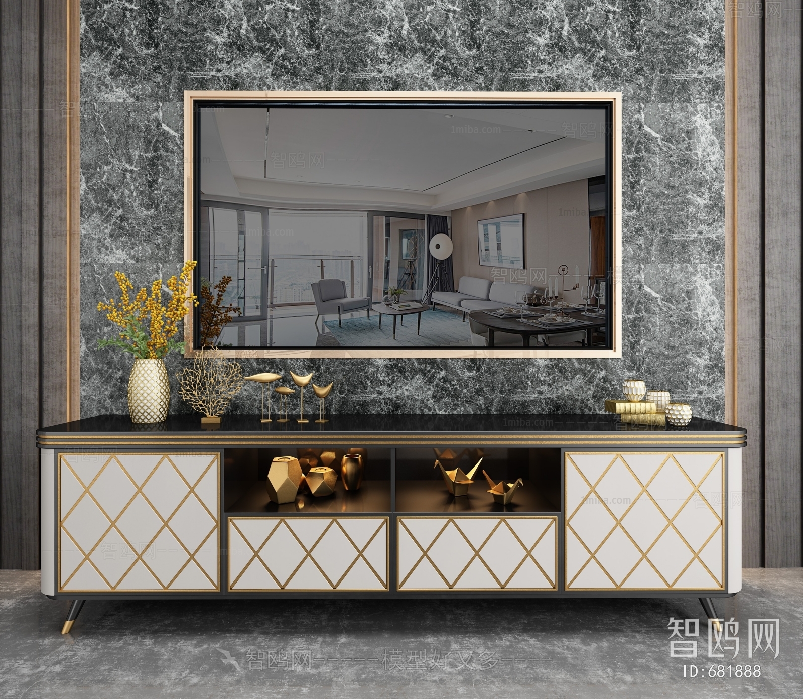 Modern TV Cabinet