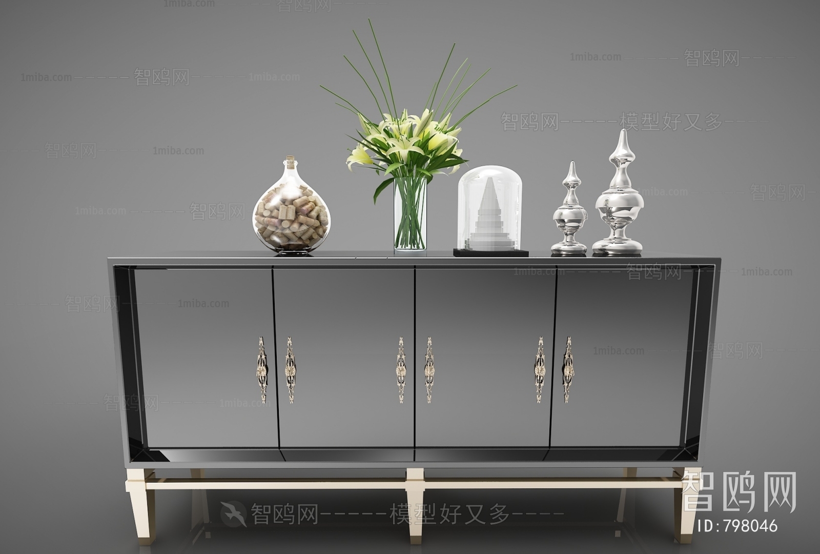 Modern Decorative Cabinet