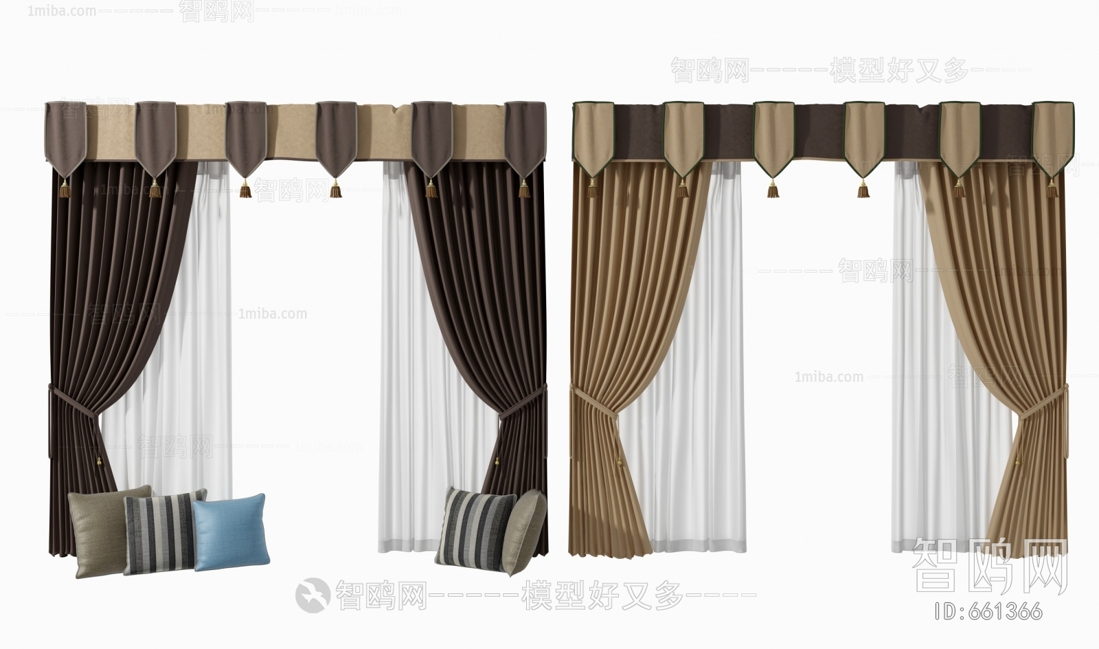 New Chinese Style The Curtain