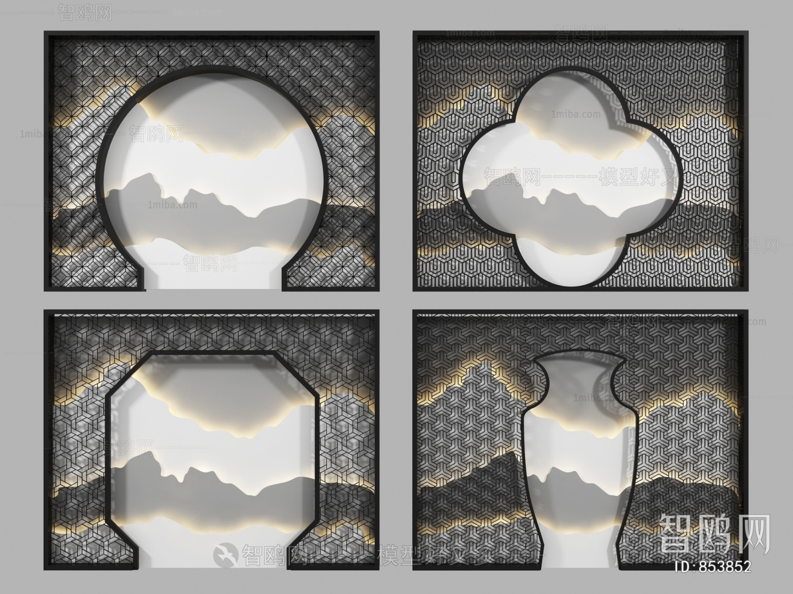 New Chinese Style Partition