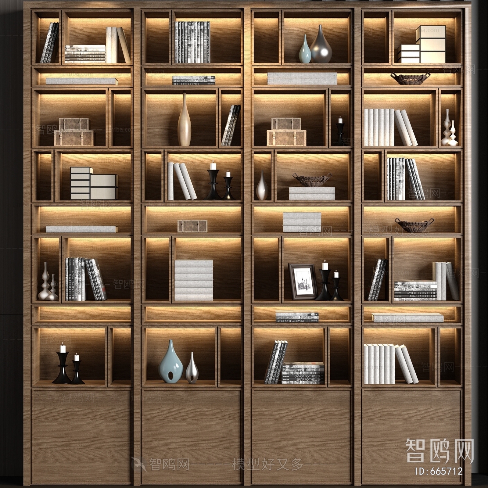 New Chinese Style Decorative Cabinet