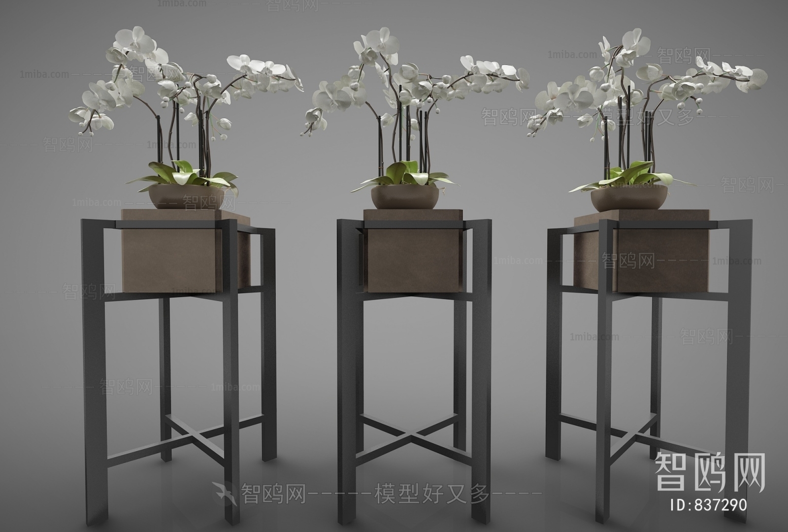 New Chinese Style Potted Green Plant