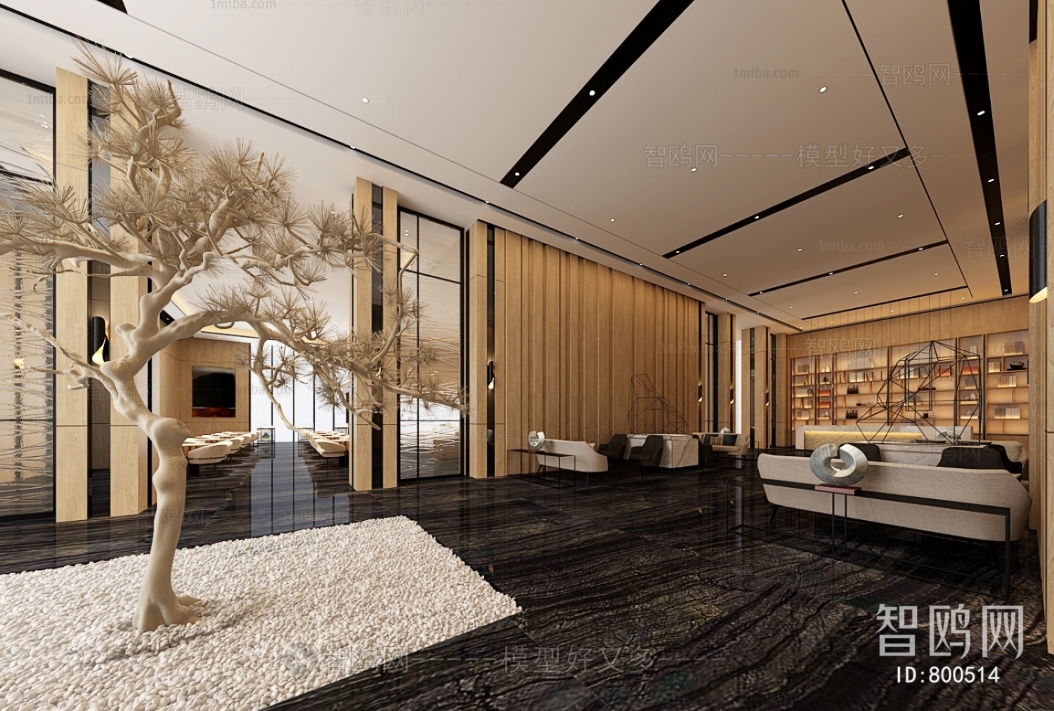 New Chinese Style Hotel Space