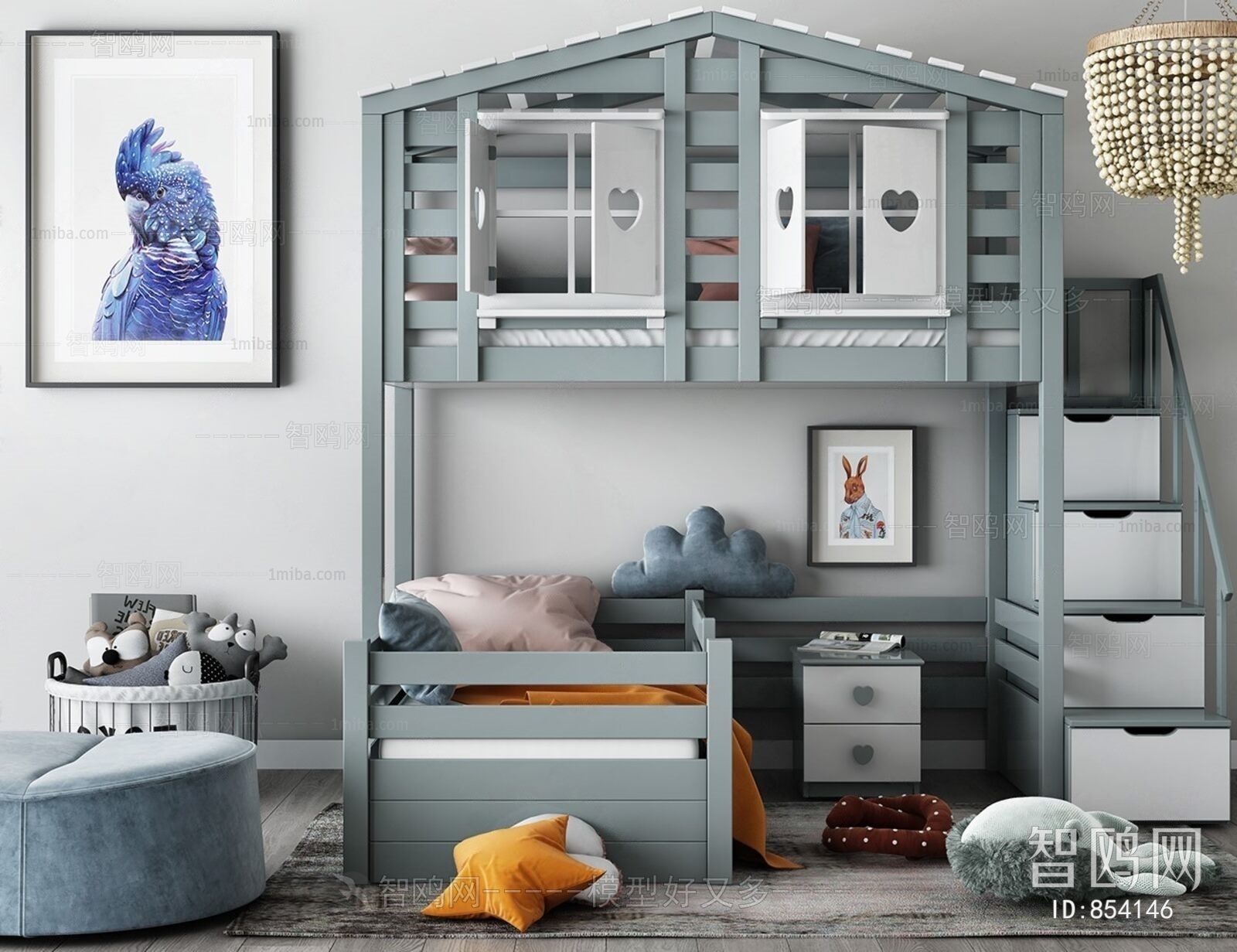 Nordic Style Bunk Bed