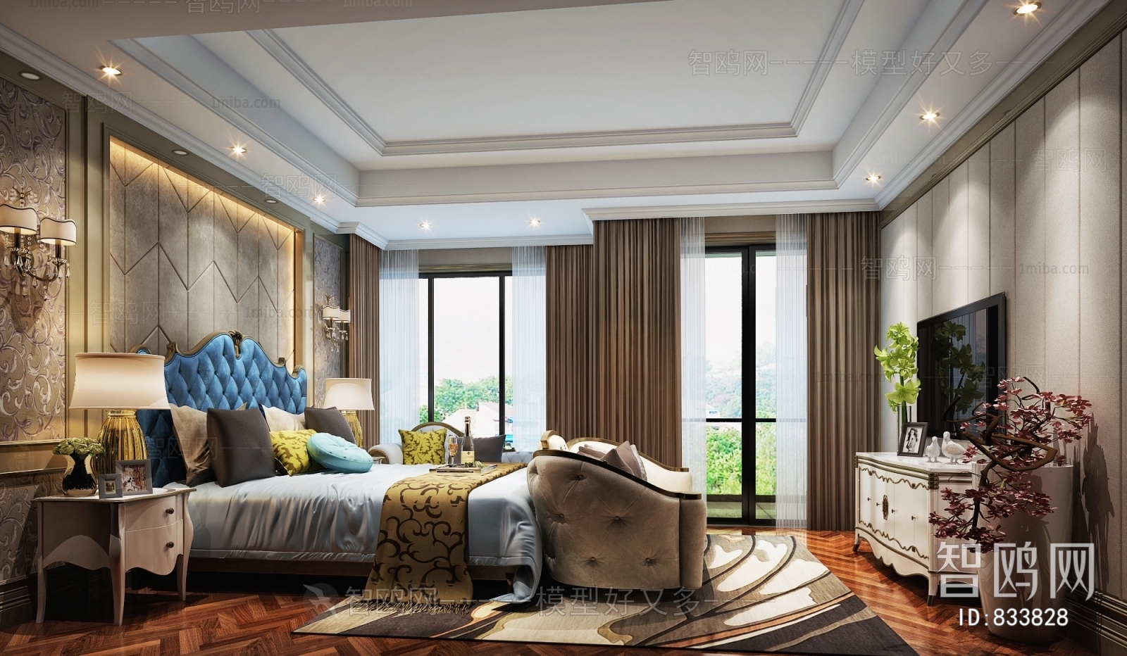 New Classical Style Bedroom