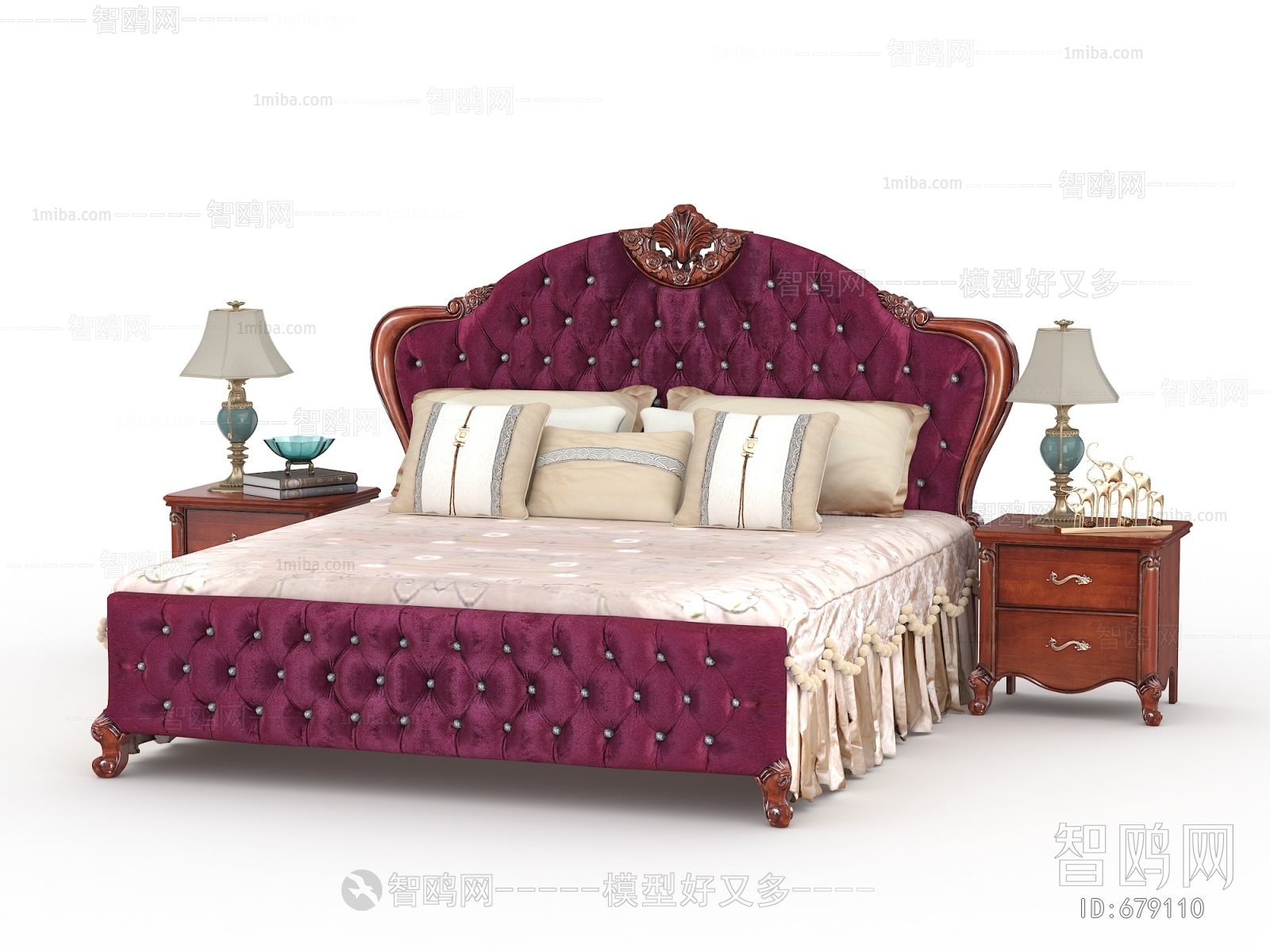 American Style Double Bed